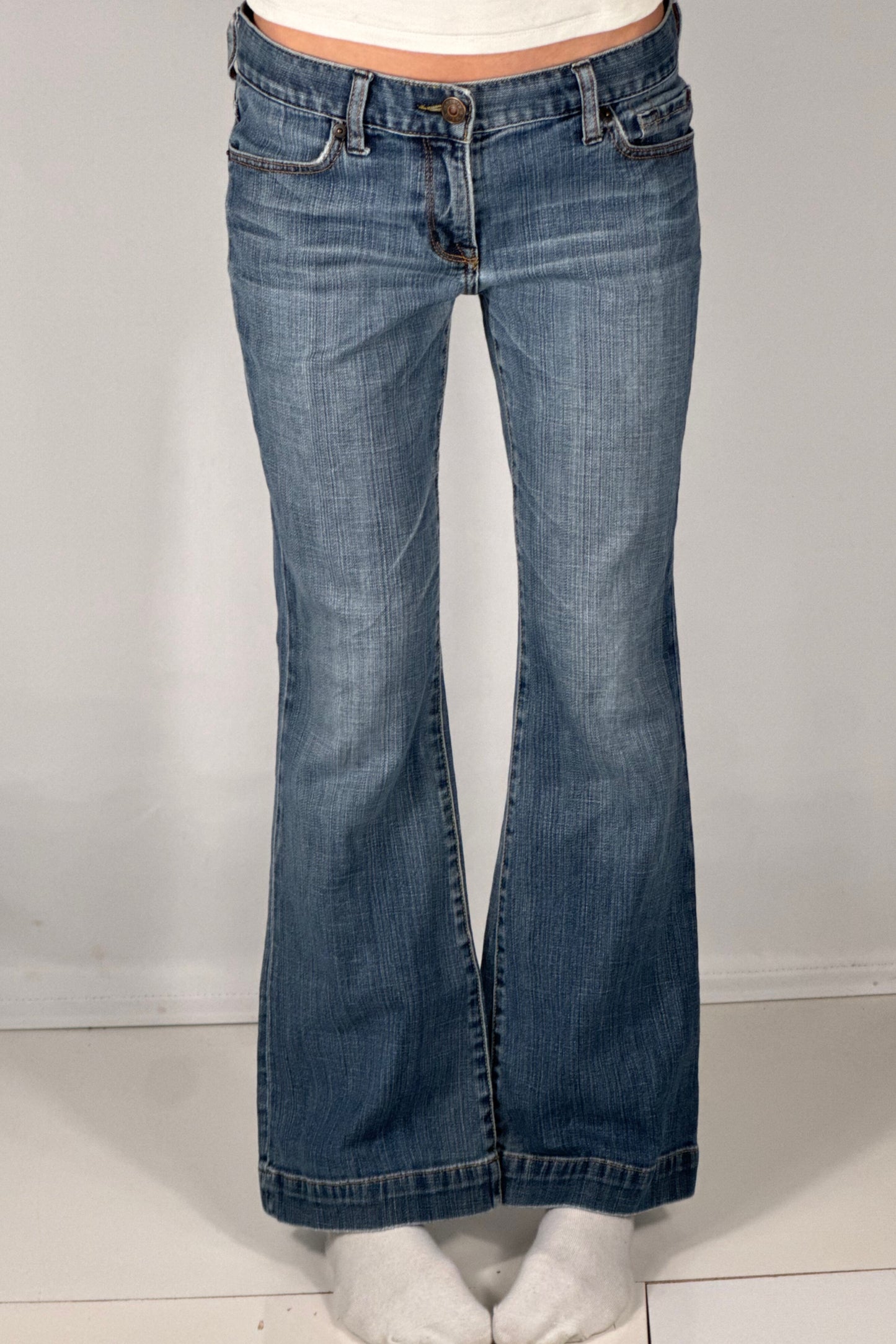 Lågmidjade jeans stl: S