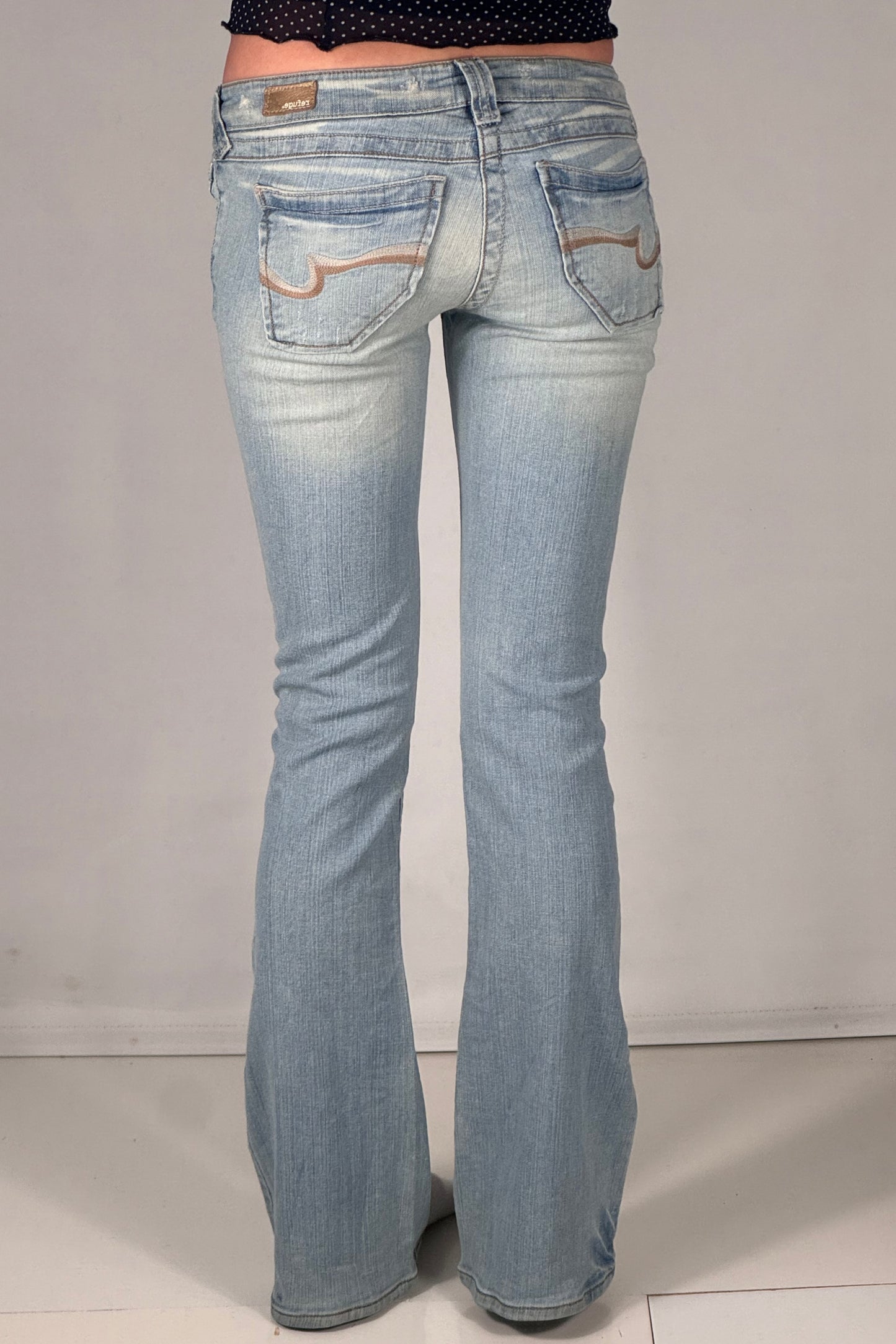 Lågmidjade jeans stl: XS