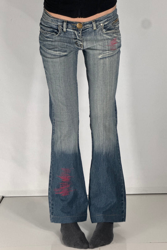 Lågmidjade jeans stl: XS