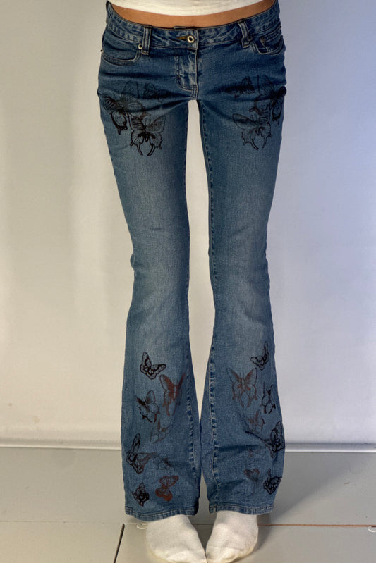 Lågmidjade jeans stl: XXS