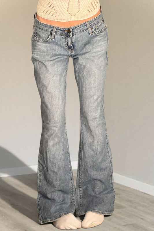 Lågmidjade jeans stl: S/M