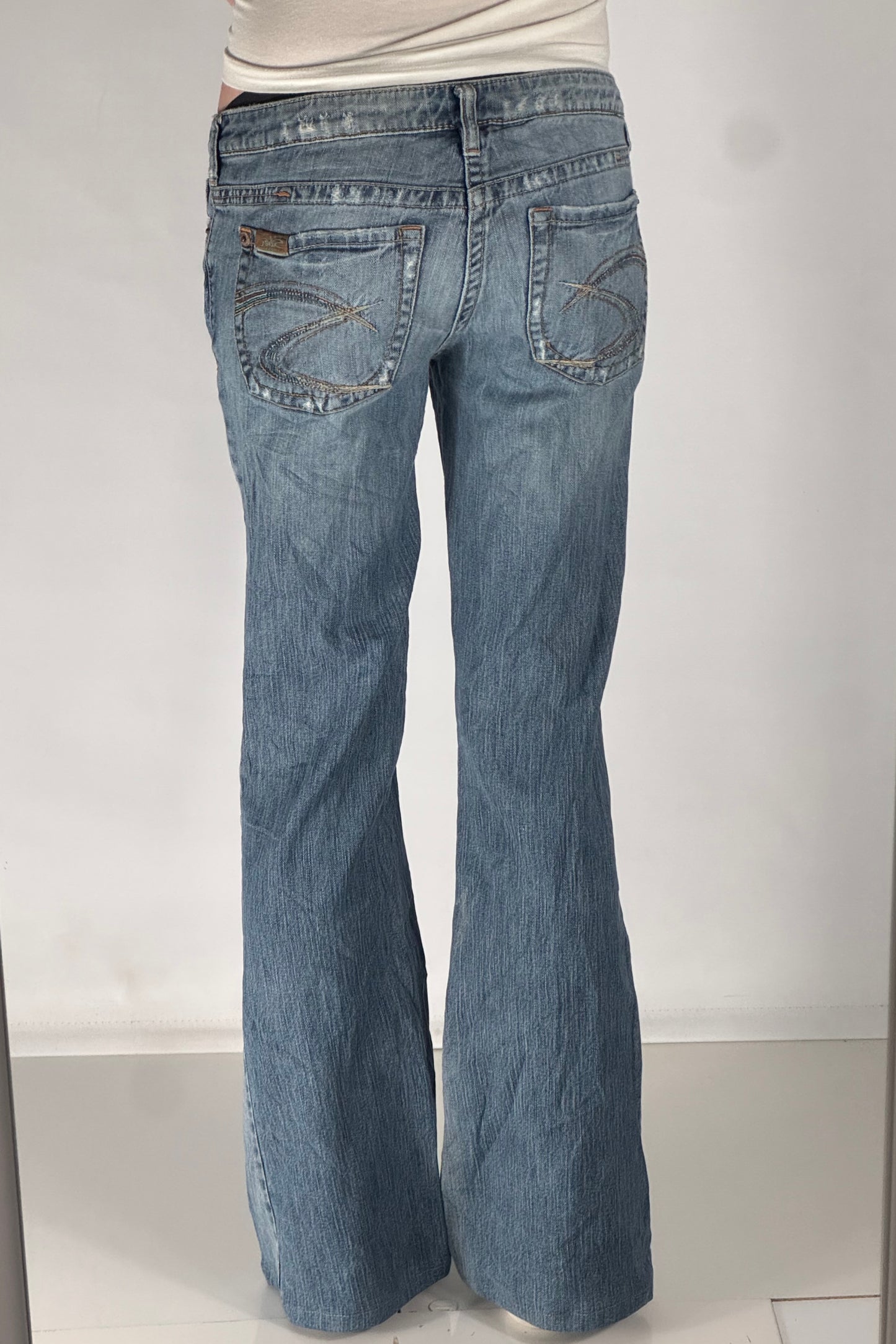 Lågmidjade jeans stl: S
