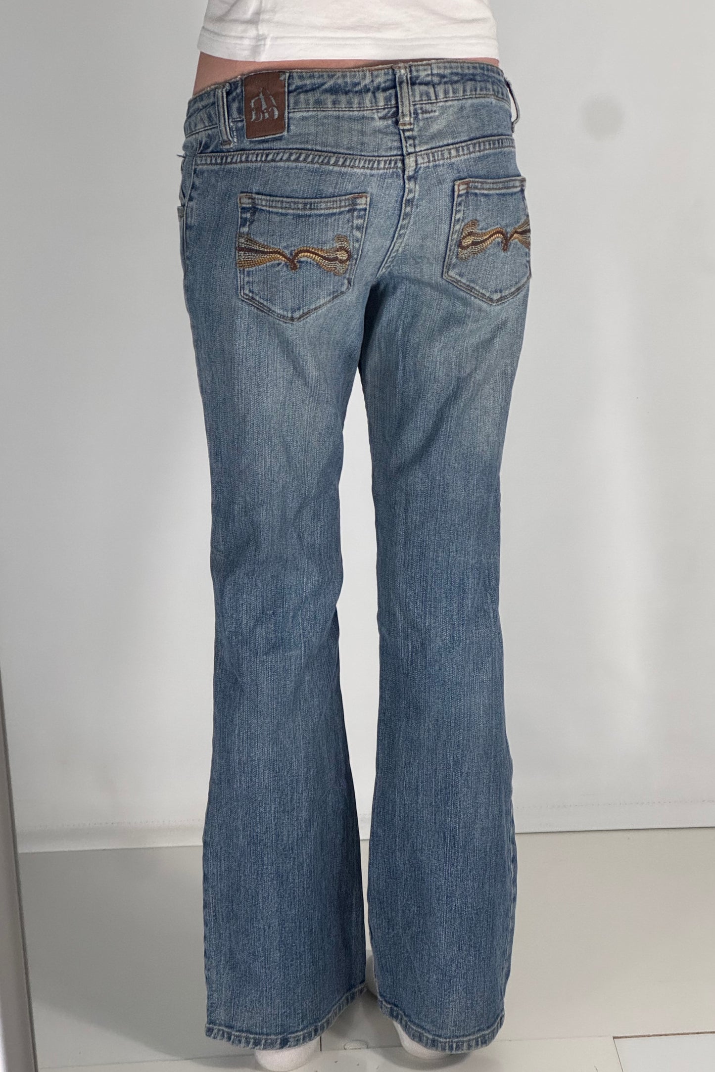 Lågmidjade jeans stl: S