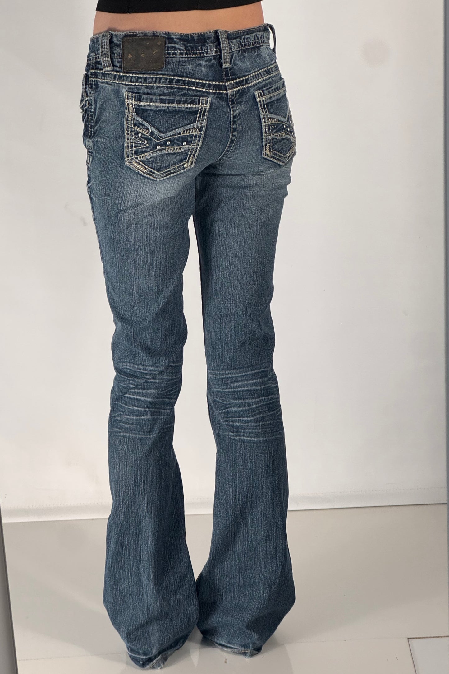 Lågmidjade jeans stl: XS