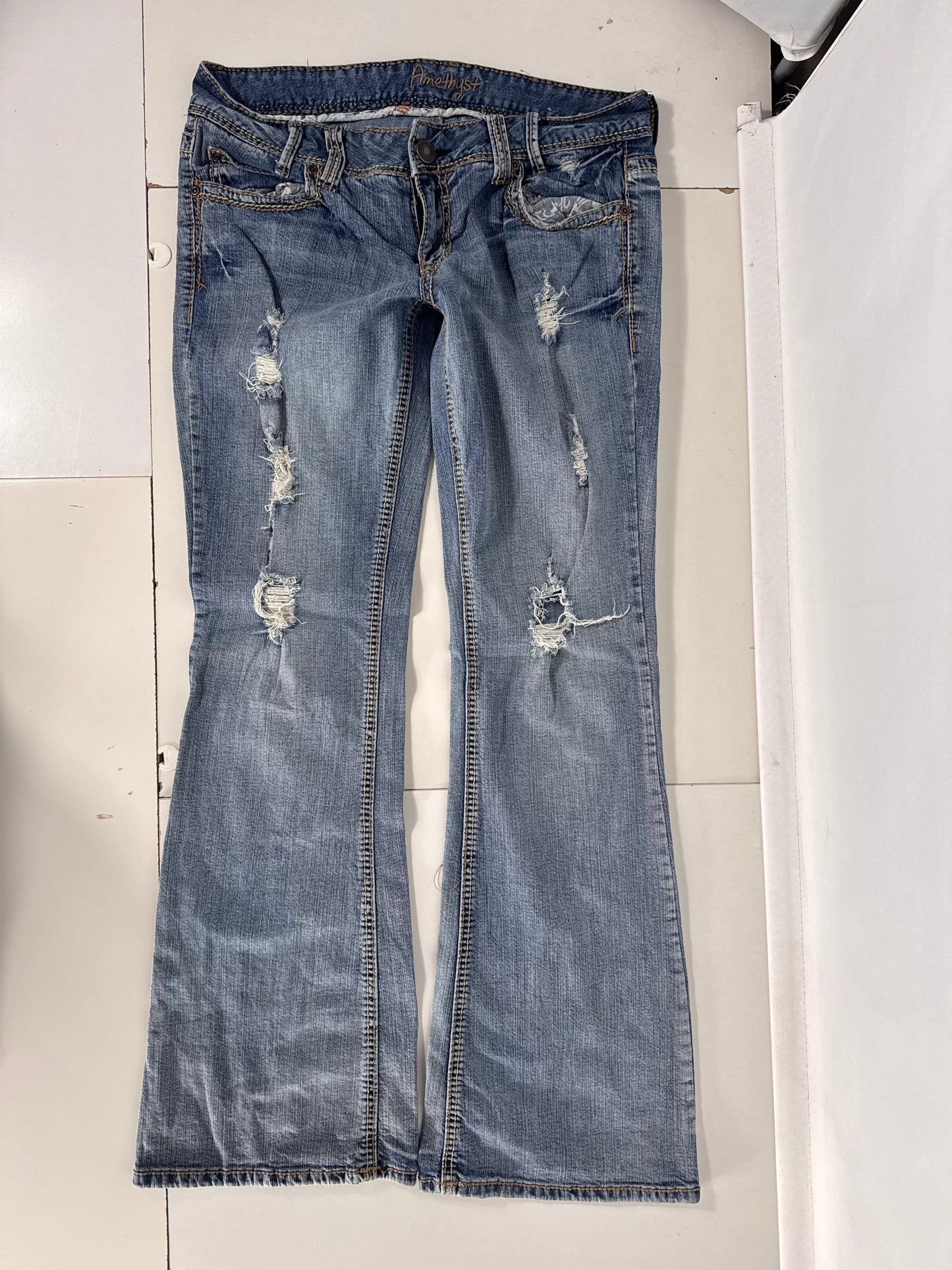 Lågmidjade jeans stl: M