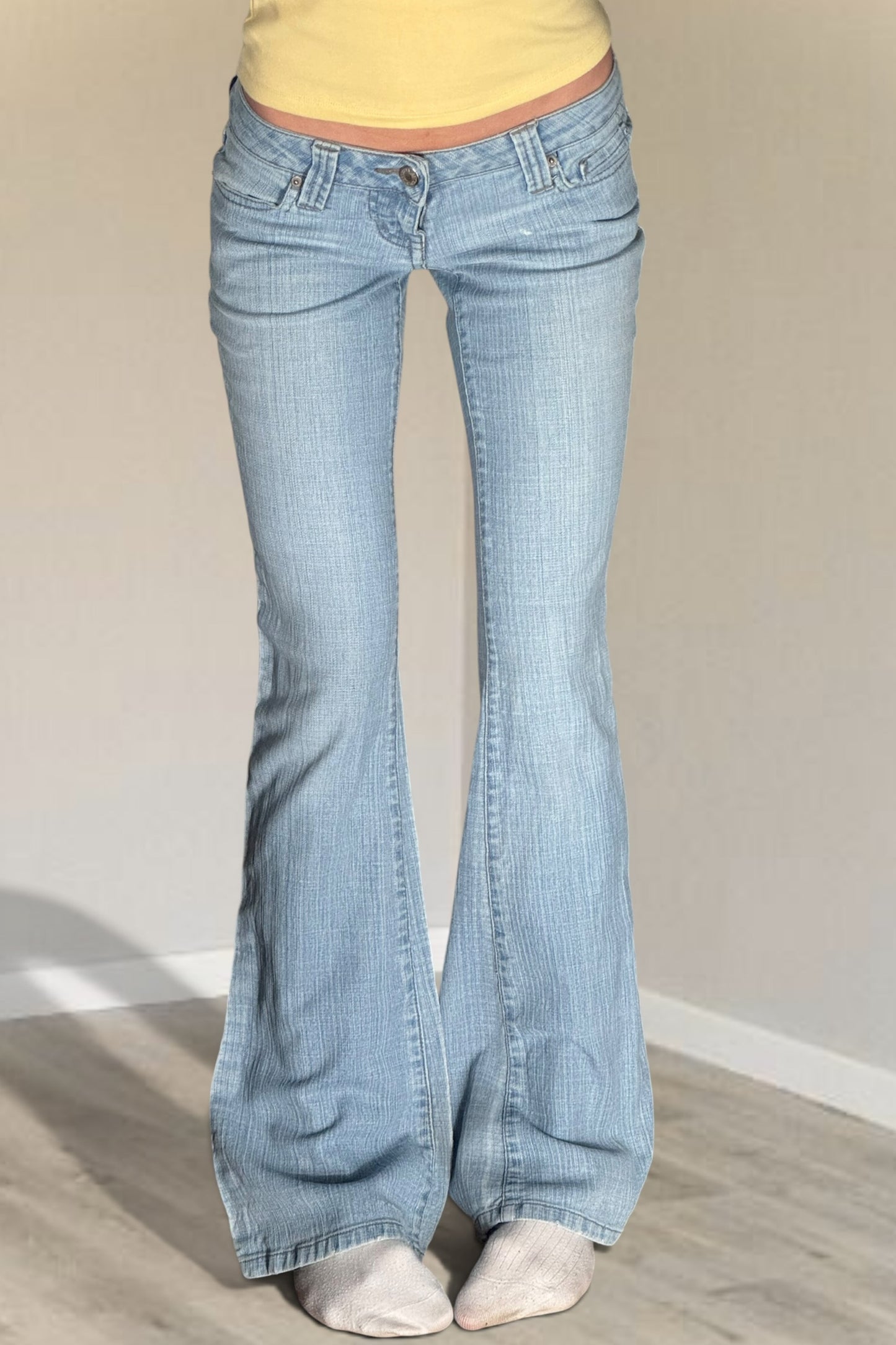 Lågmidjade jeans stl: XS/S