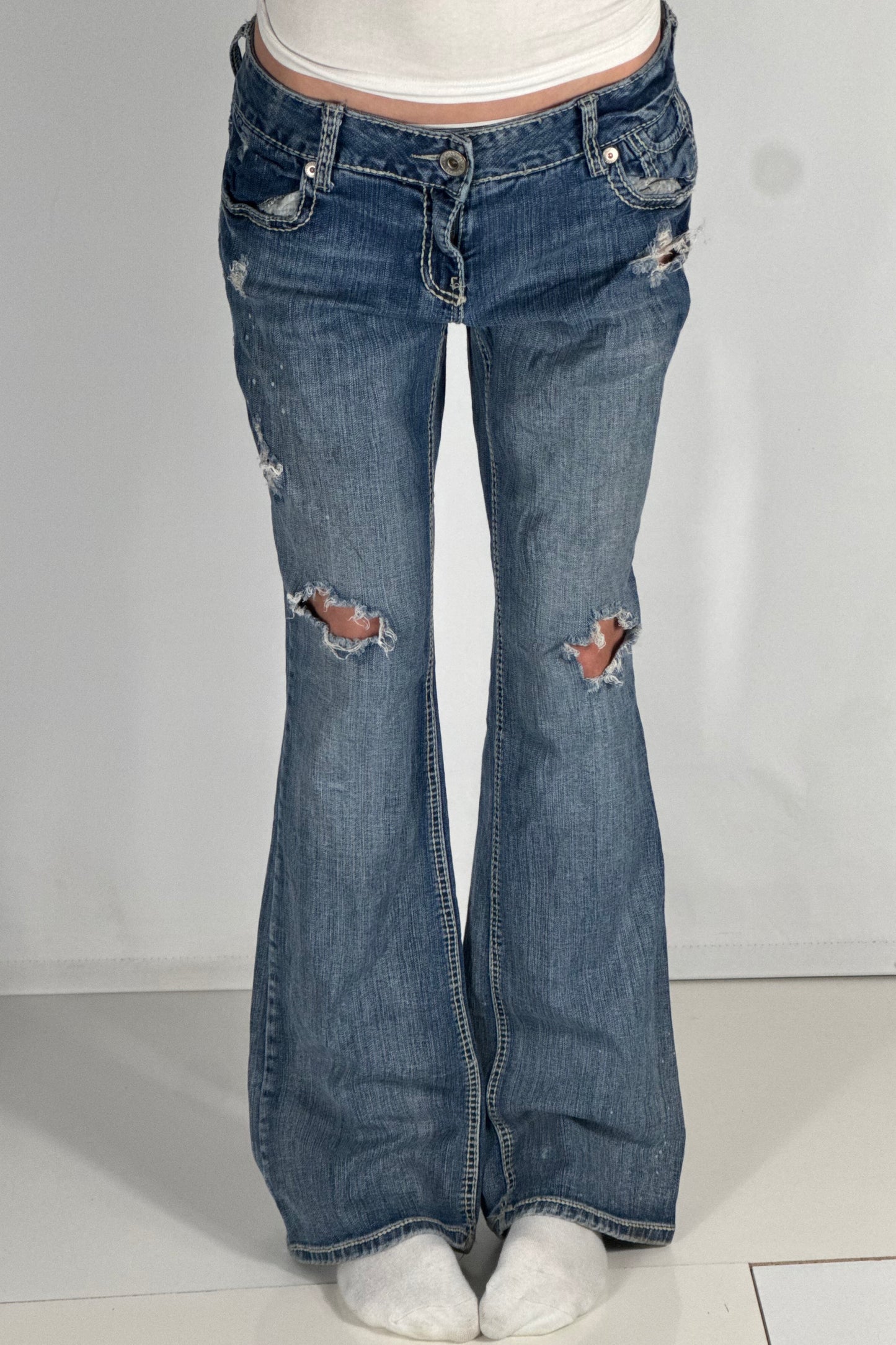 Lågmidjade jeans stl: L