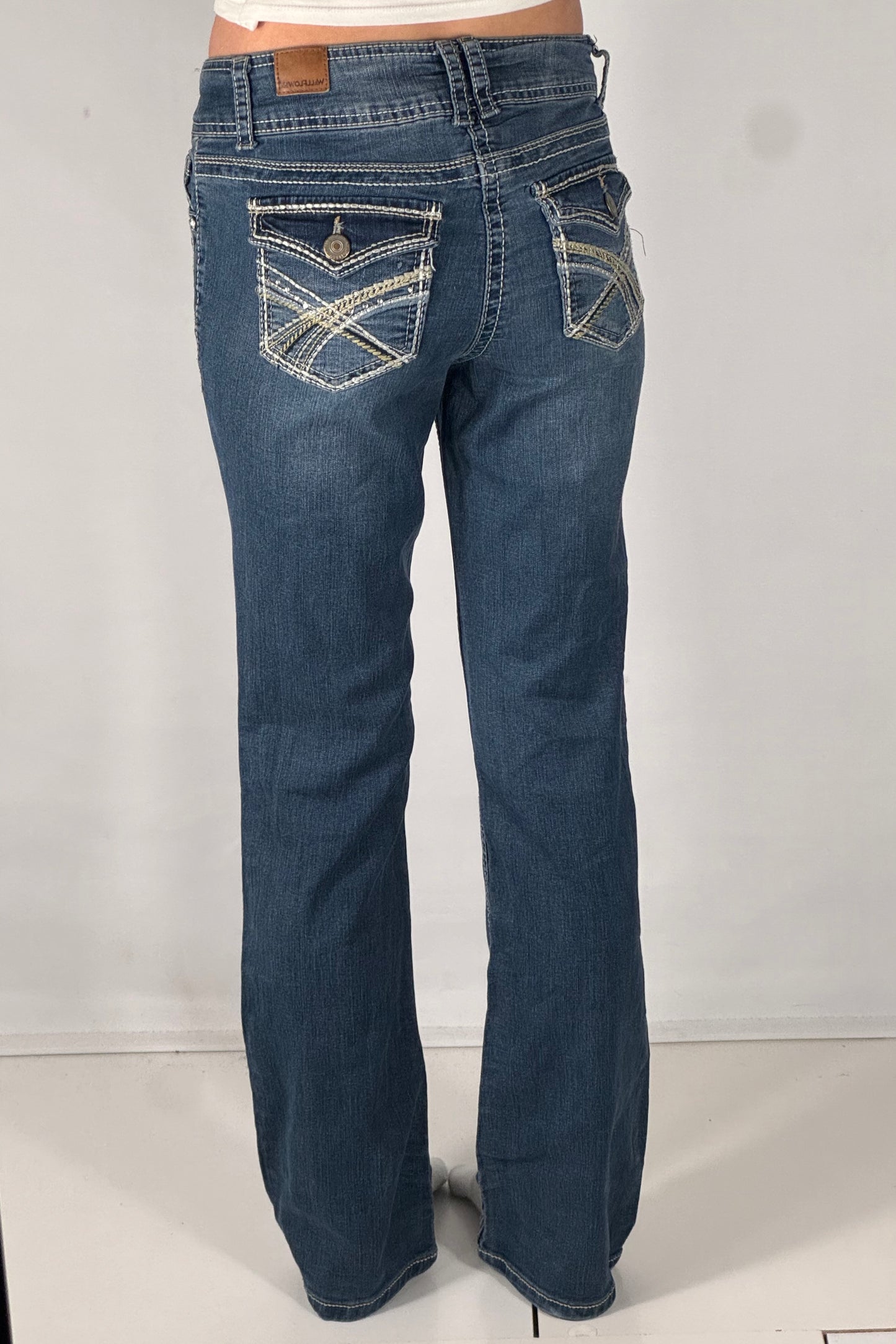 Lågmidjade jeans stl: