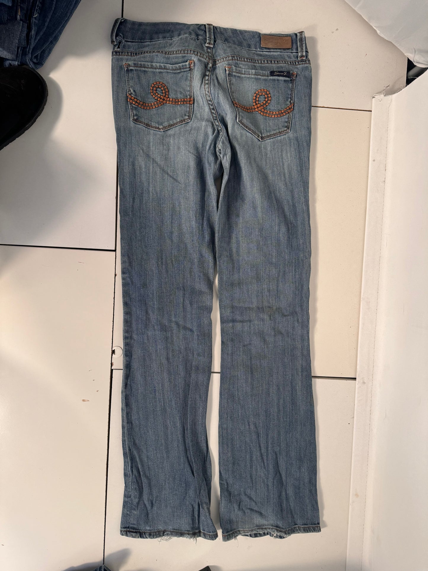 Lågmidjade jeans stl: S