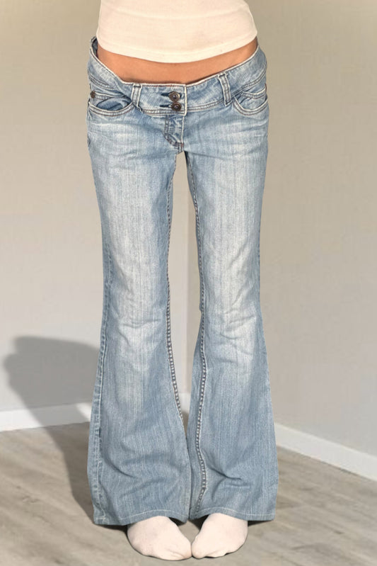 Lågmidjade jeans stl: L