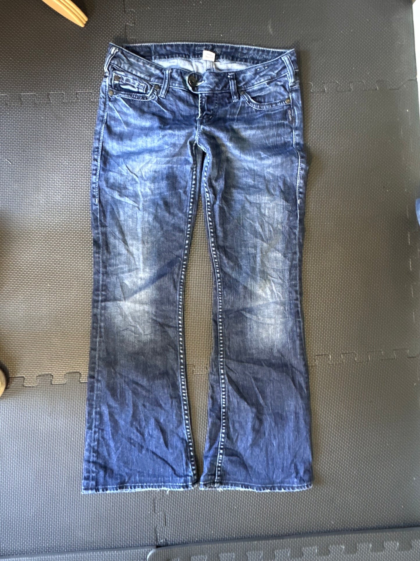 Lågmidjade jeans stl: M