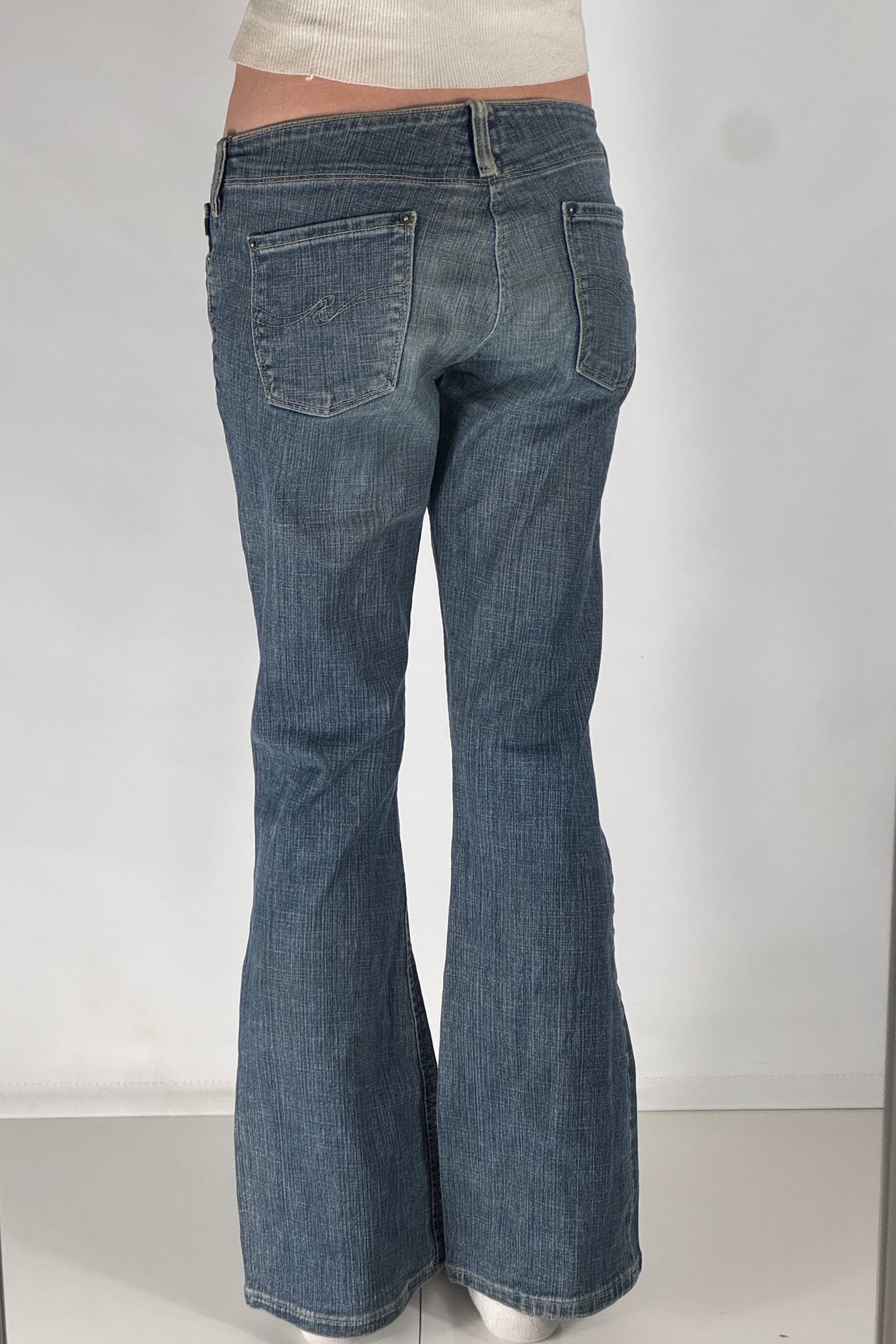 Lågmidjade jeans stl: S