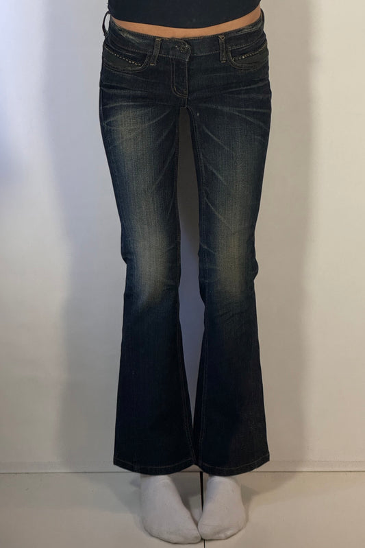 Lågmidjade jeans stl: XS