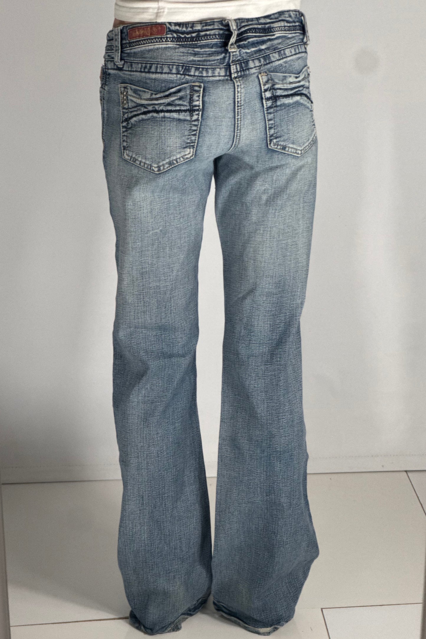 Lågmidjade jeans stl: S
