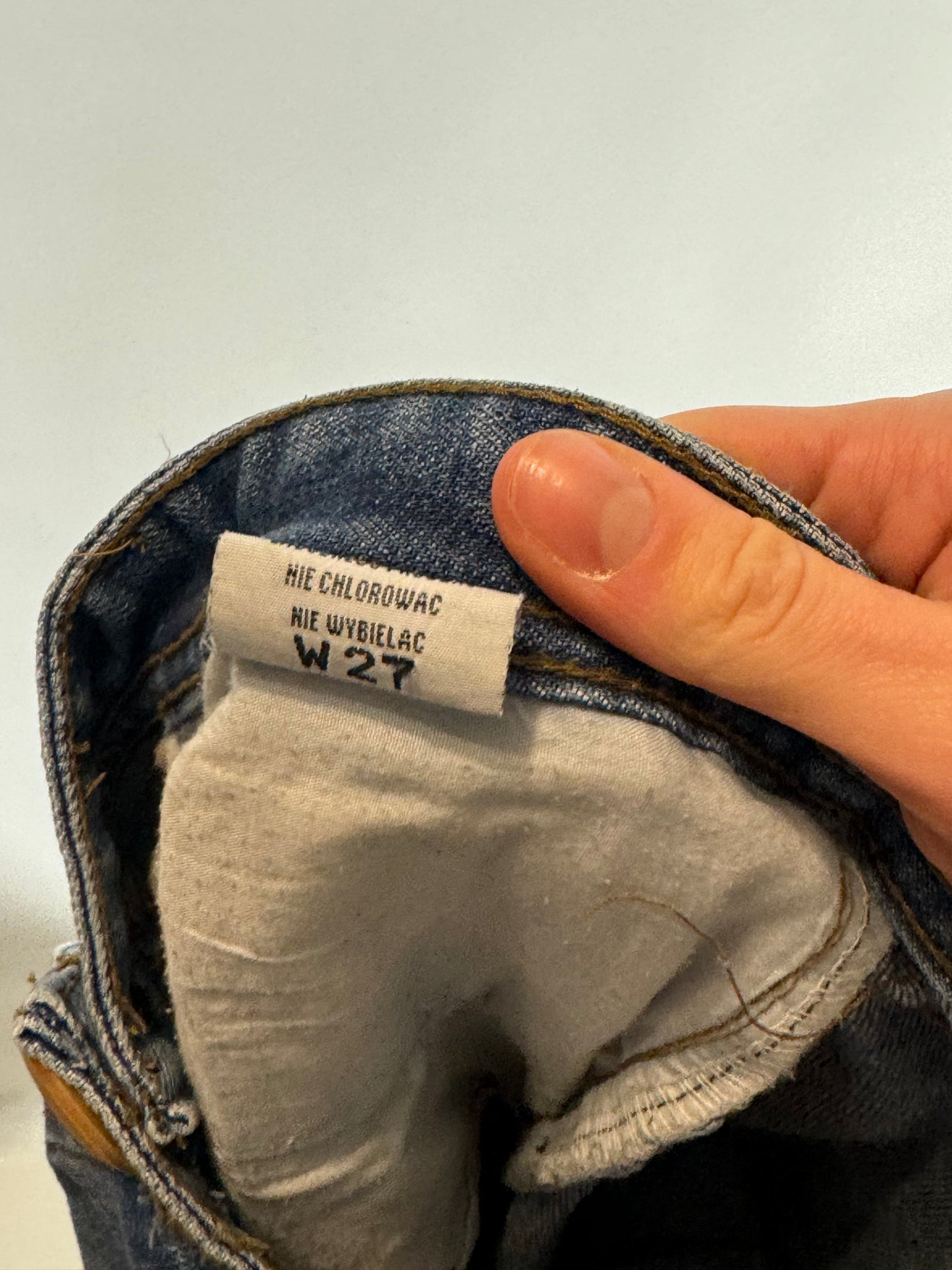 Lågmidjade jeans stl: XS