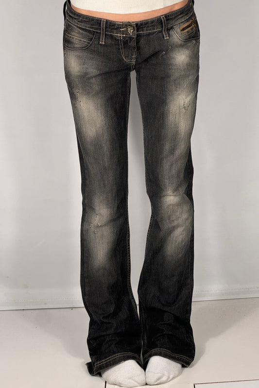 Lavt liv jeans str: S/M
