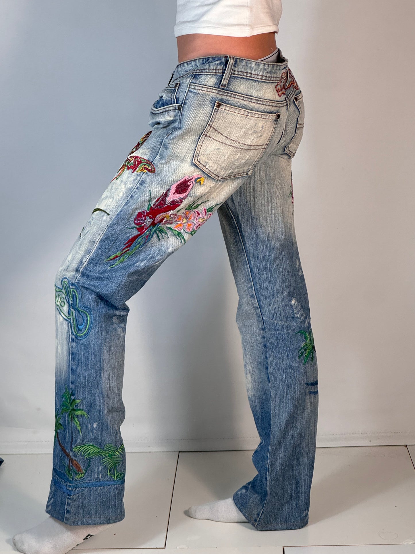 Lavlivsjeans str: M