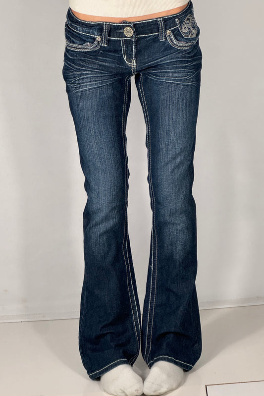 Lågmidjade jeans stl: XS