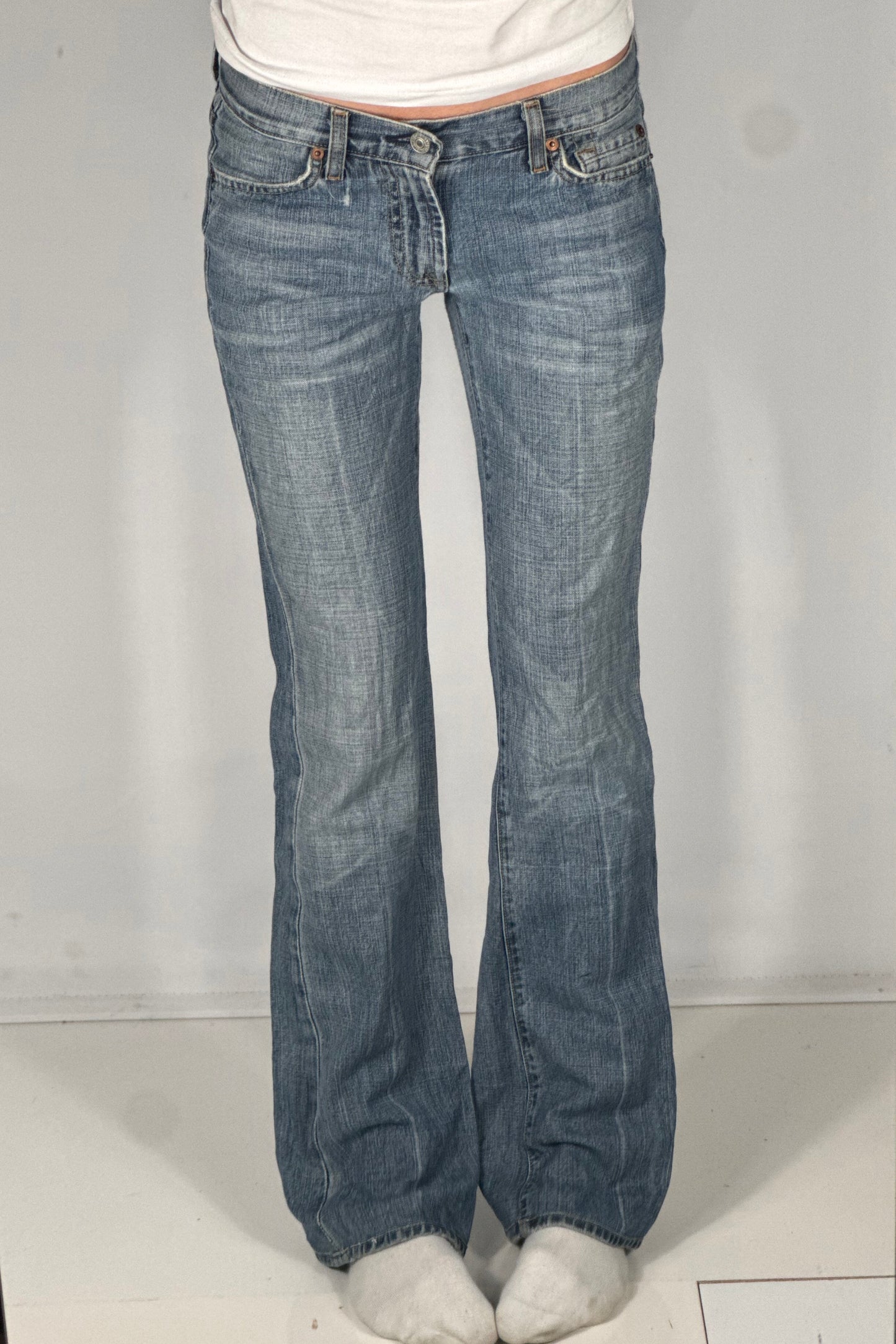 Lågmidjade jeans stl: XS
