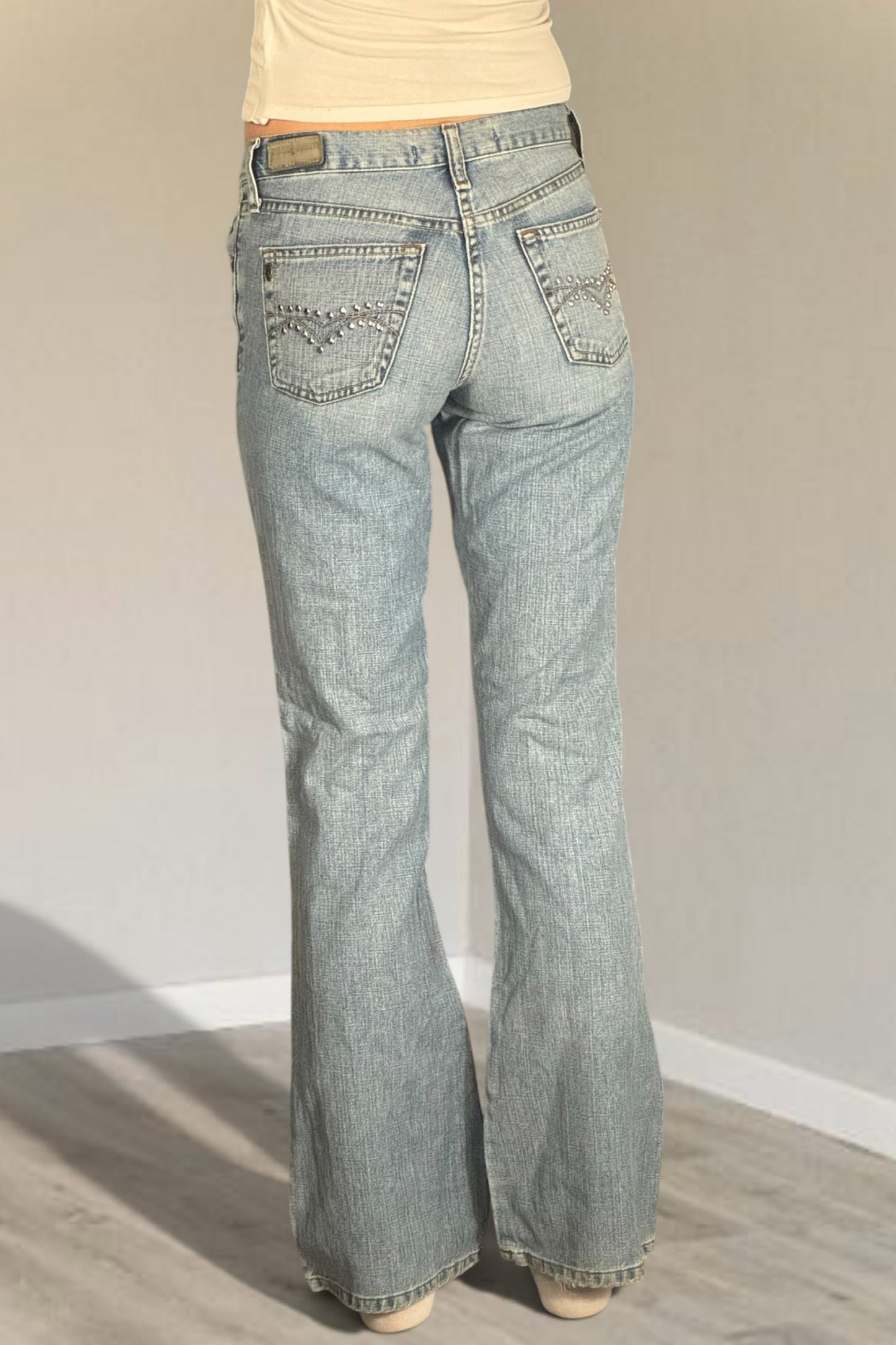 Lågmidjade jeans stl: XXS