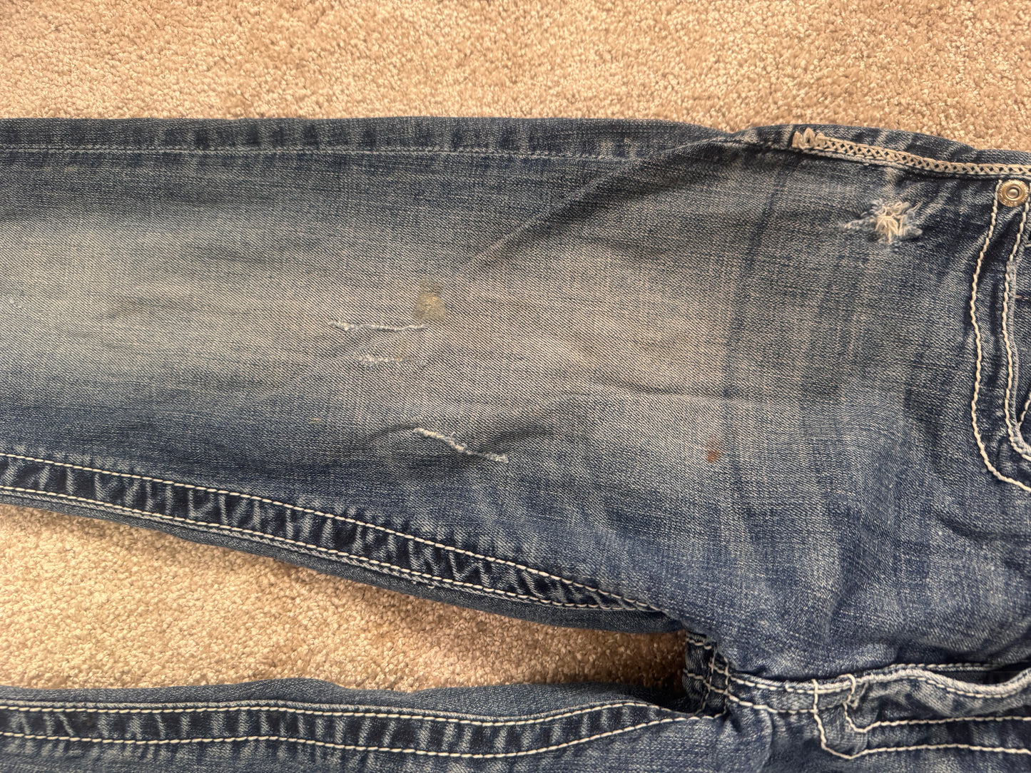 Lågmidjade jeans stl: XXS
