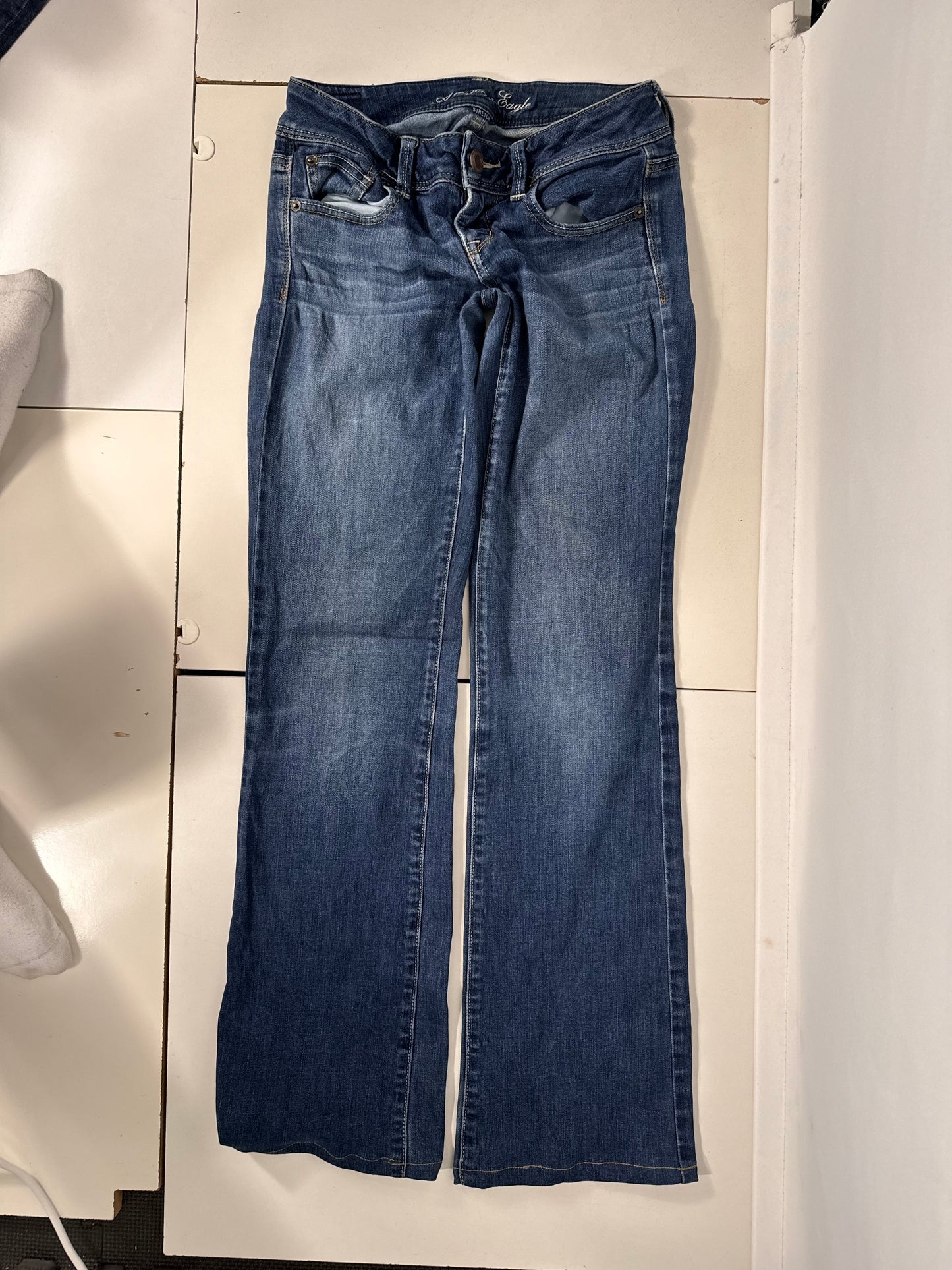 Lavlivede jeans str: XS
