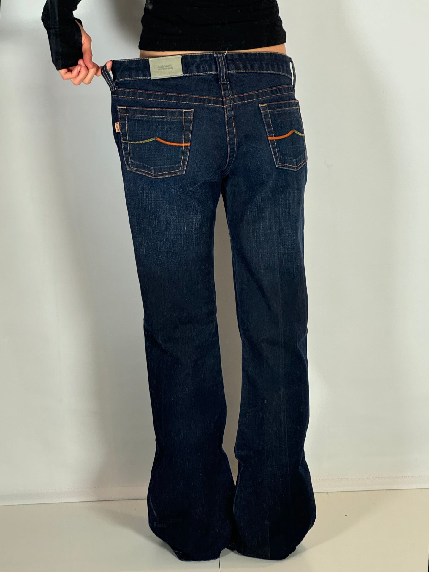 Lågmidjade jeans stl: M
