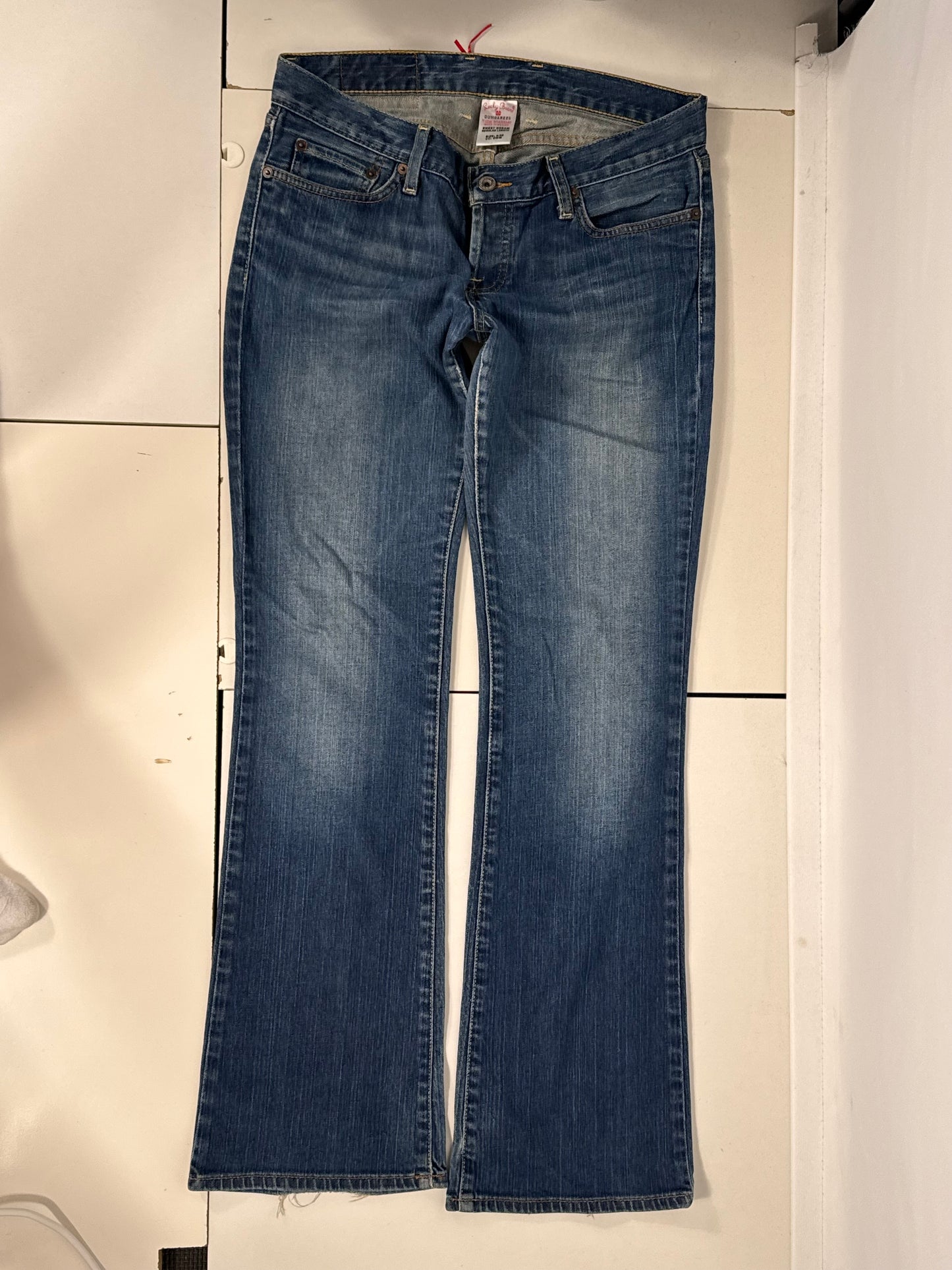 Lavtaljede jeans str: S