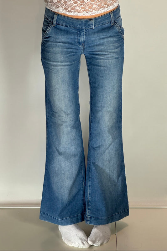 Lågmidjade jeans stl: M