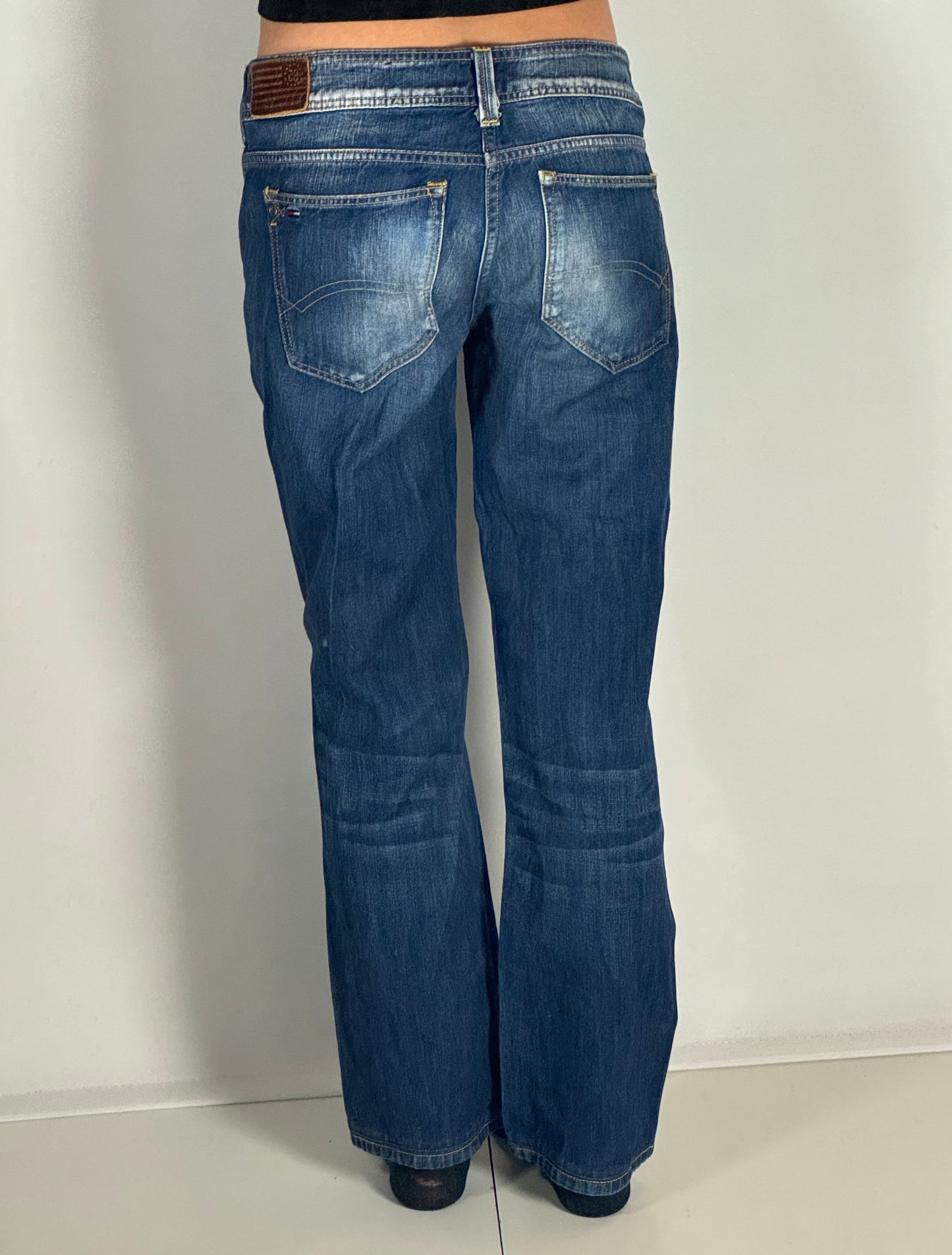 Lågmidjade jeans stl: S/M