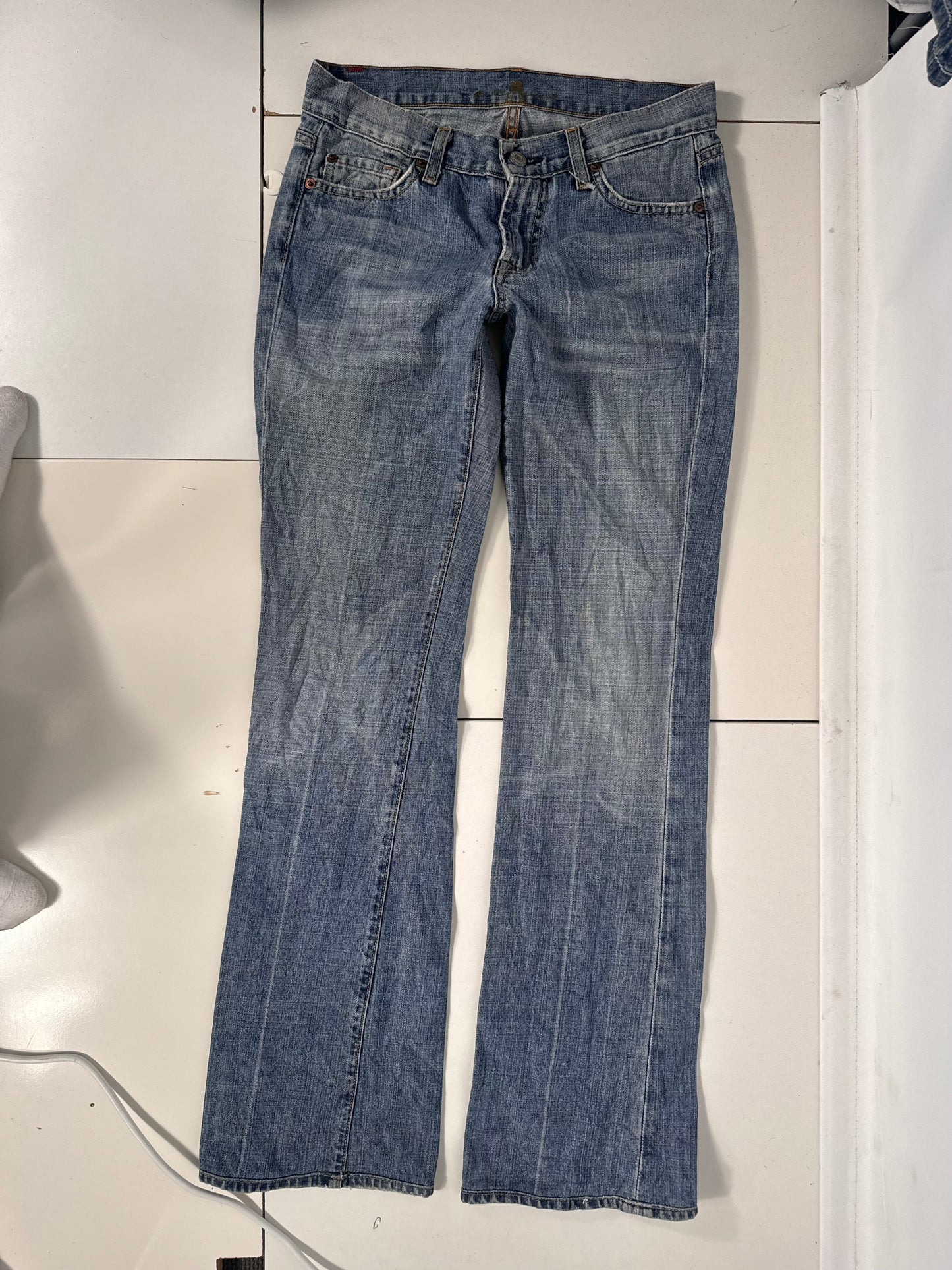 Lågmidjade jeans stl: XS