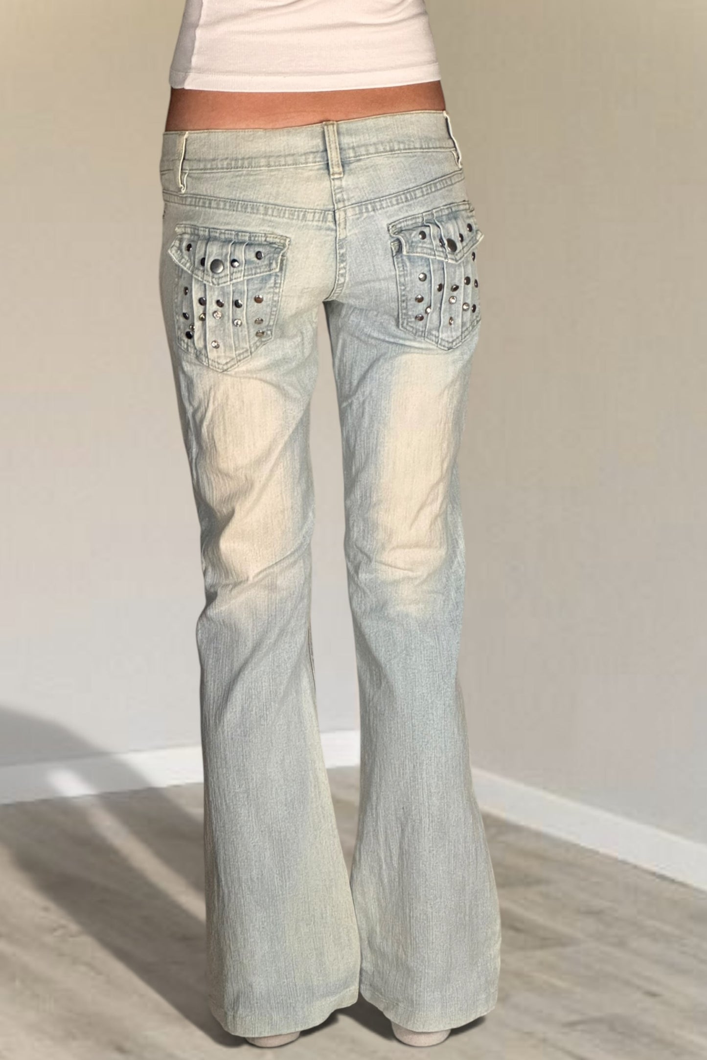 Lågmidjade jeans stl: XS