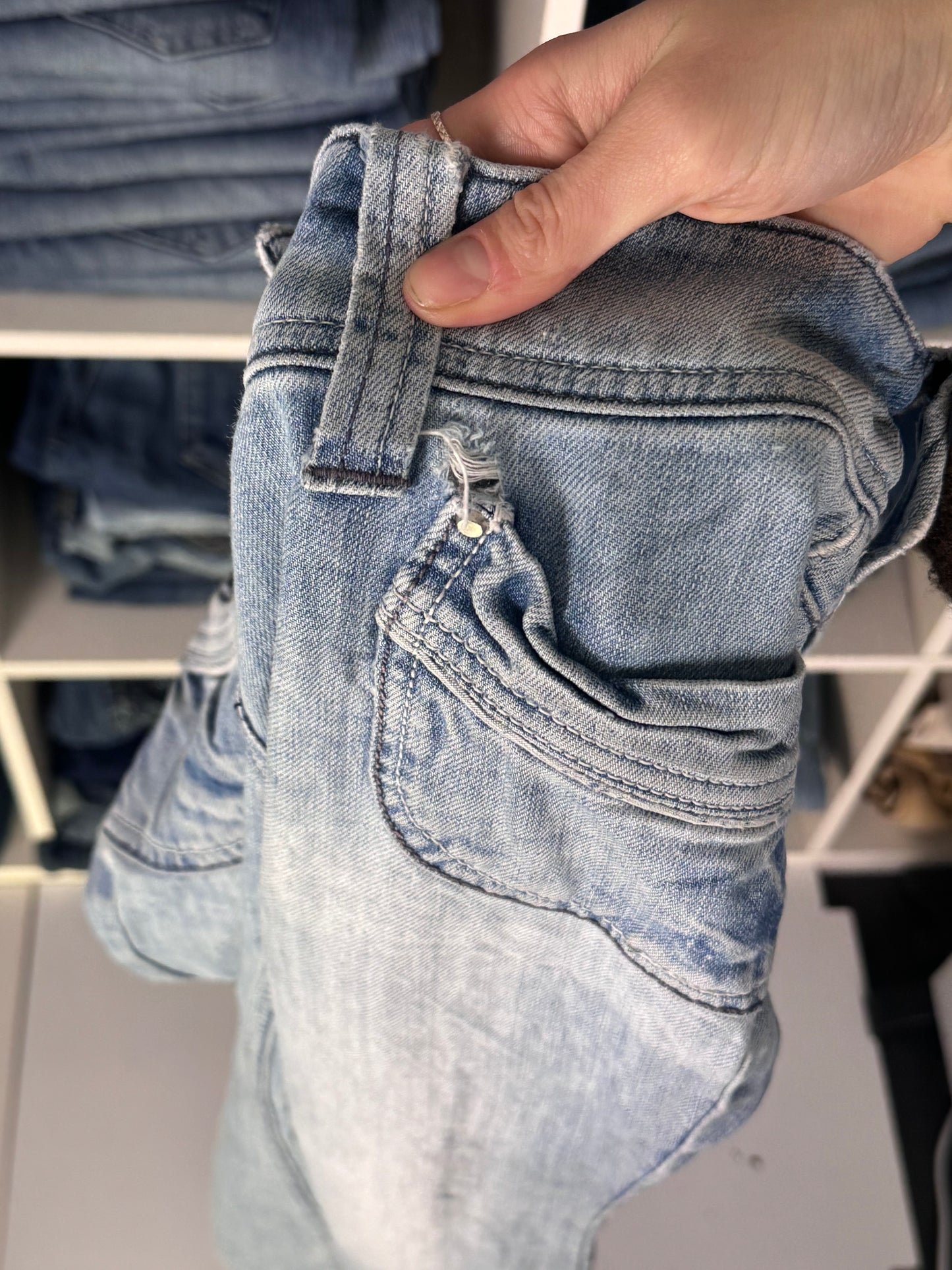 Lågmidjade jeans stl: XS