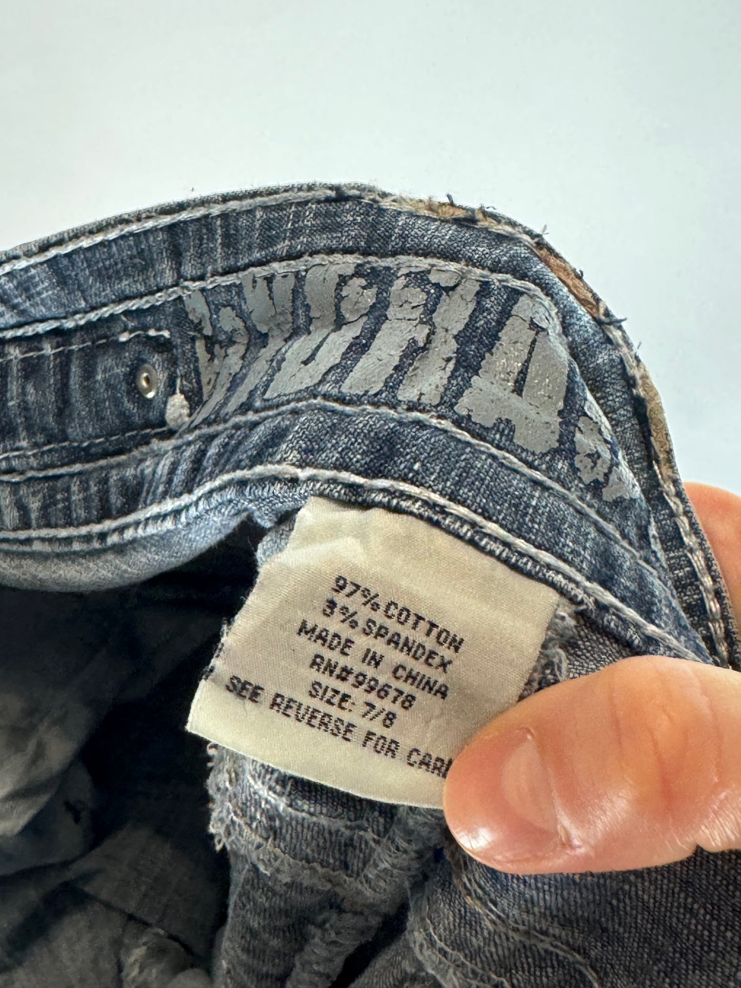 Lågmidjade jeans stl: S