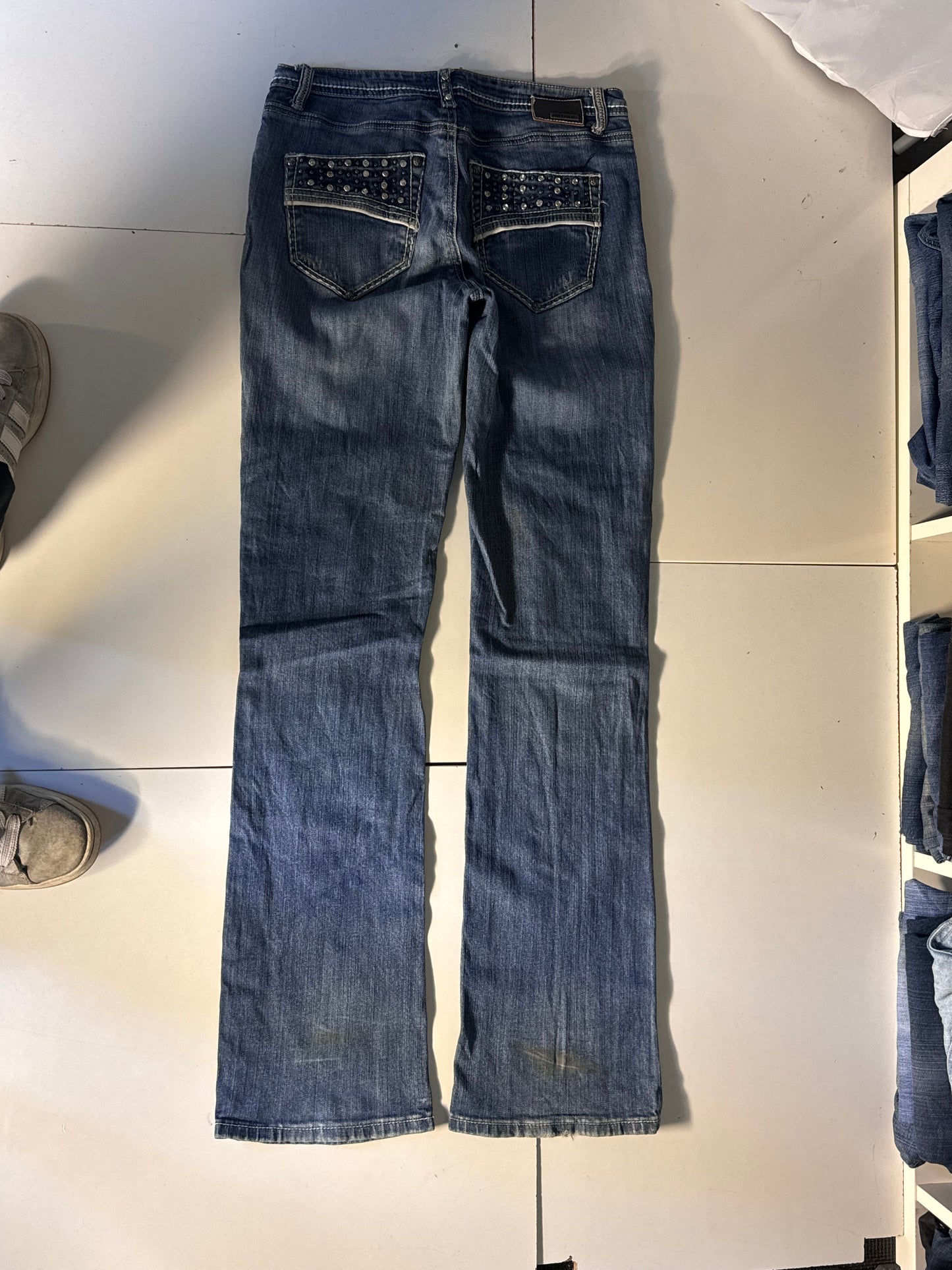 Lågmidjade jeans stl: