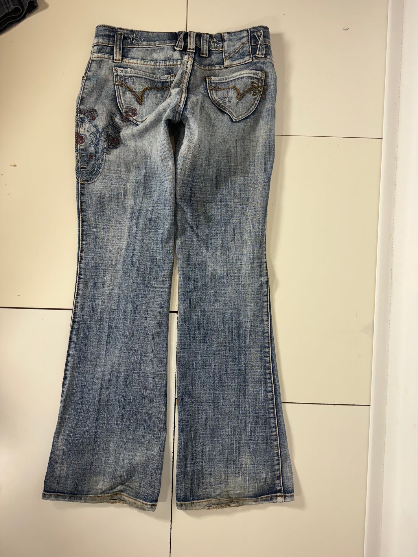 Lågmidjade jeans stl: S