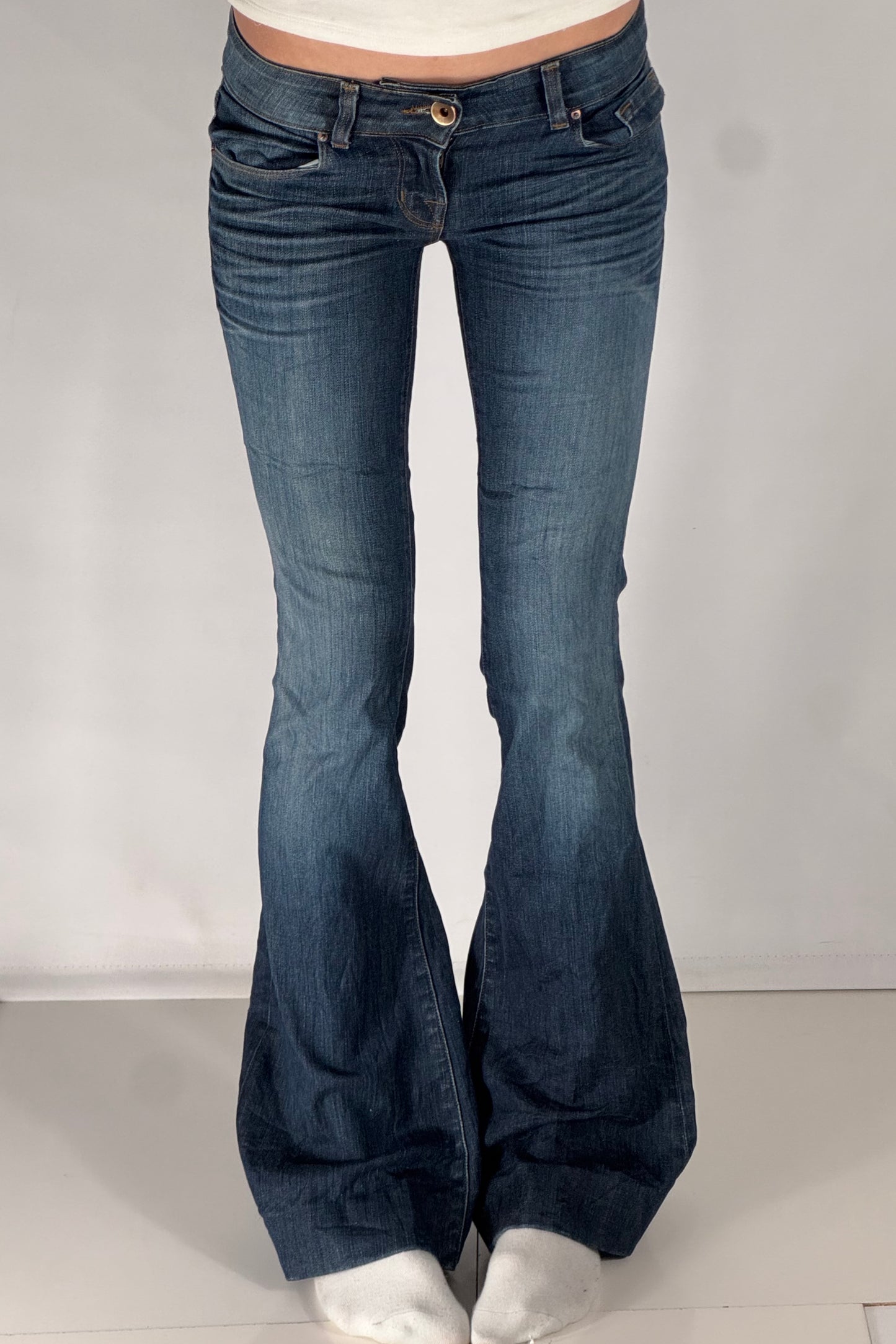 Lågmidjade jeans stl: XXS