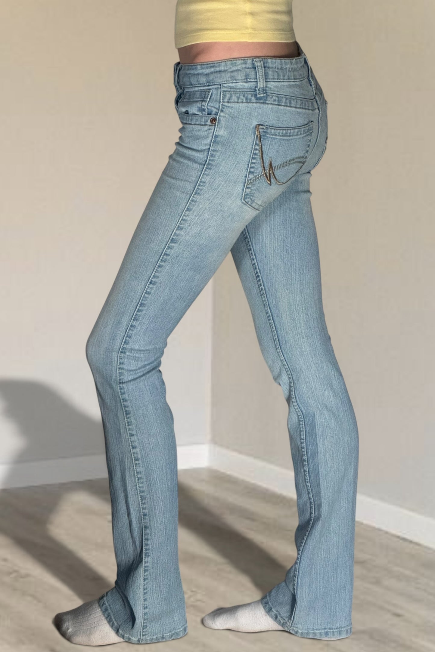 Lågmidjade jeans stl: XS