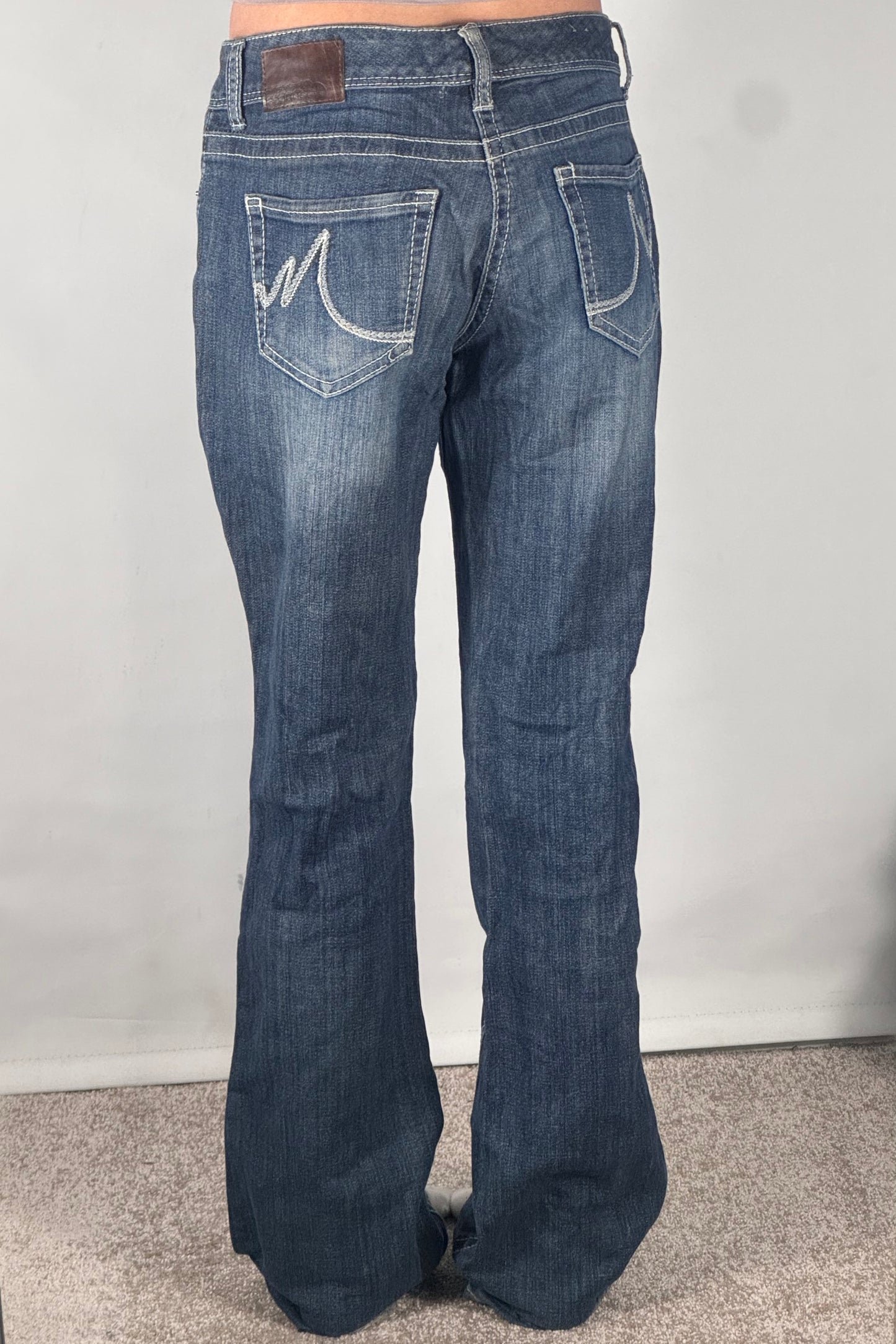 Lågmidjade jeans stl: S