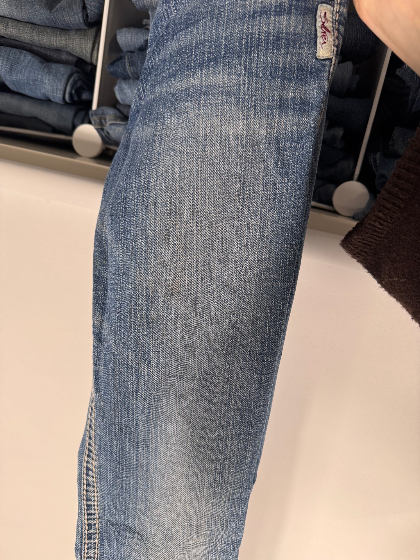 Lågmidjade jeans stl: XS