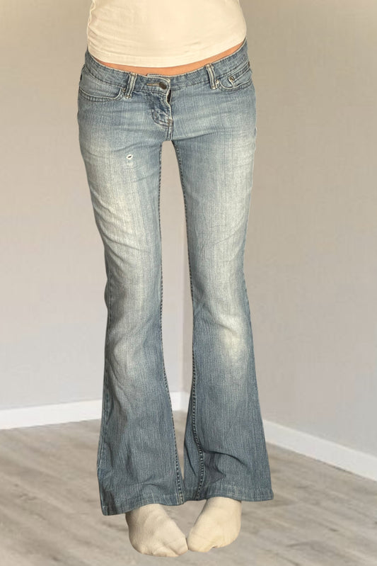 Lågmidjade jeans stl: XS