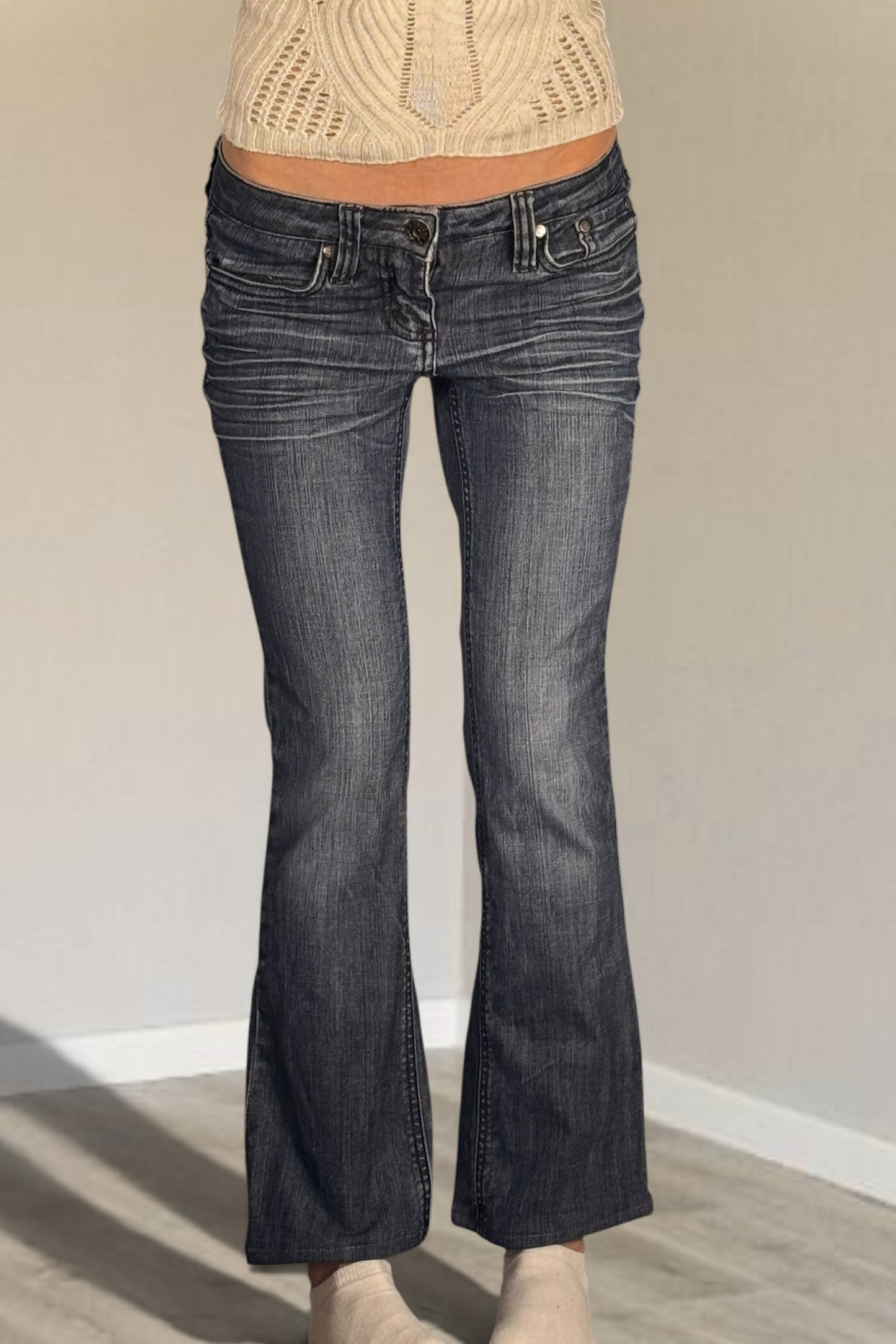 Lågmidjade jeans stl: XS