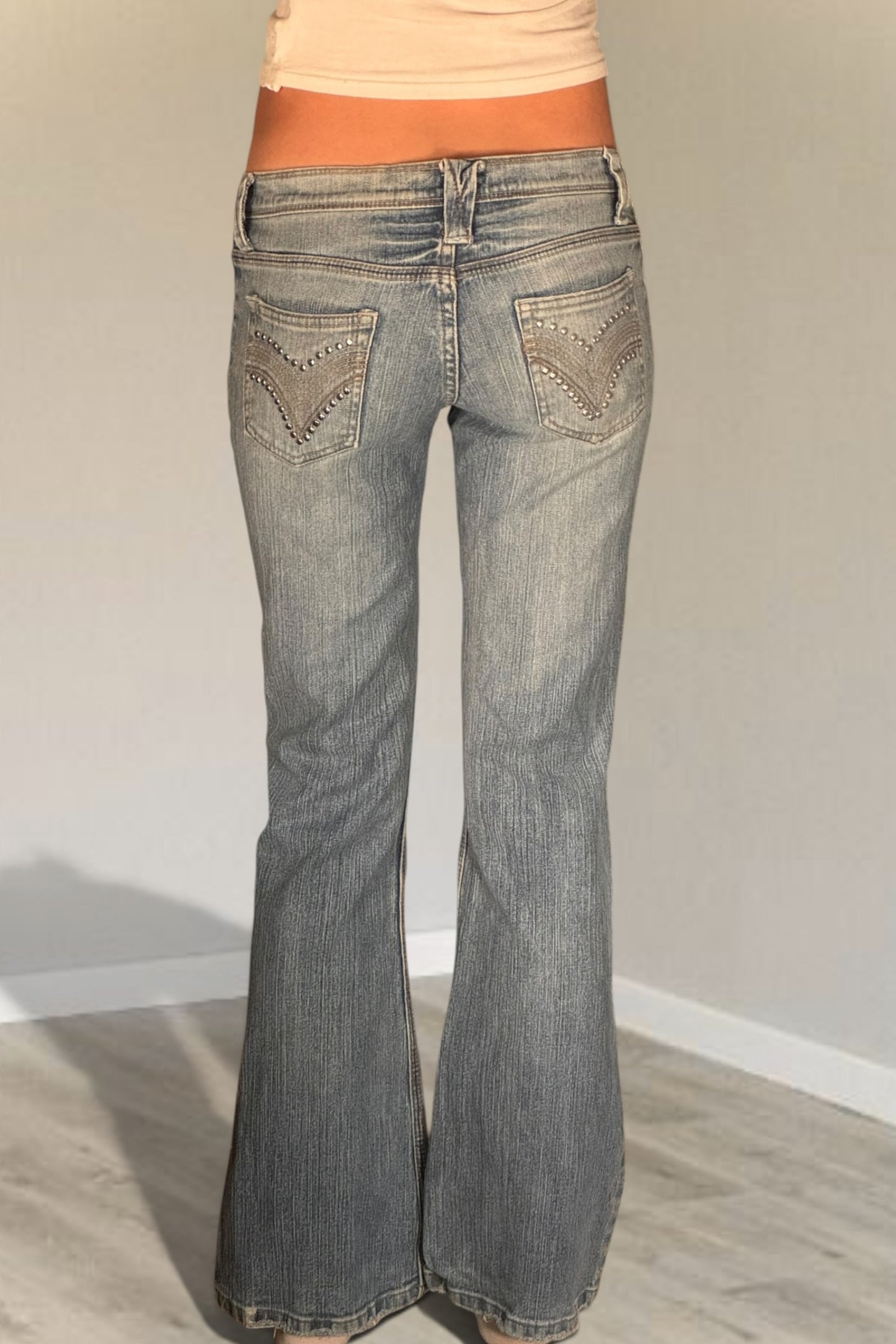 Lågmidjade jeans stl: XS