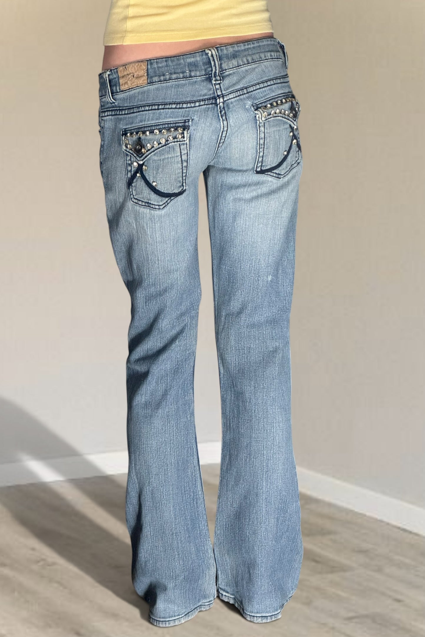 Lågmidjade jeans stl: XS