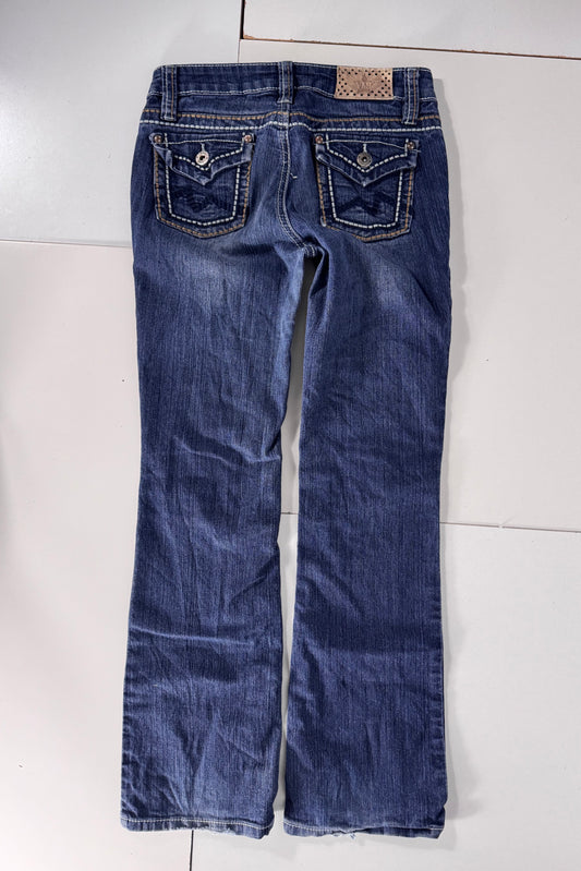 Lågmidjade jeans stl: XXXS