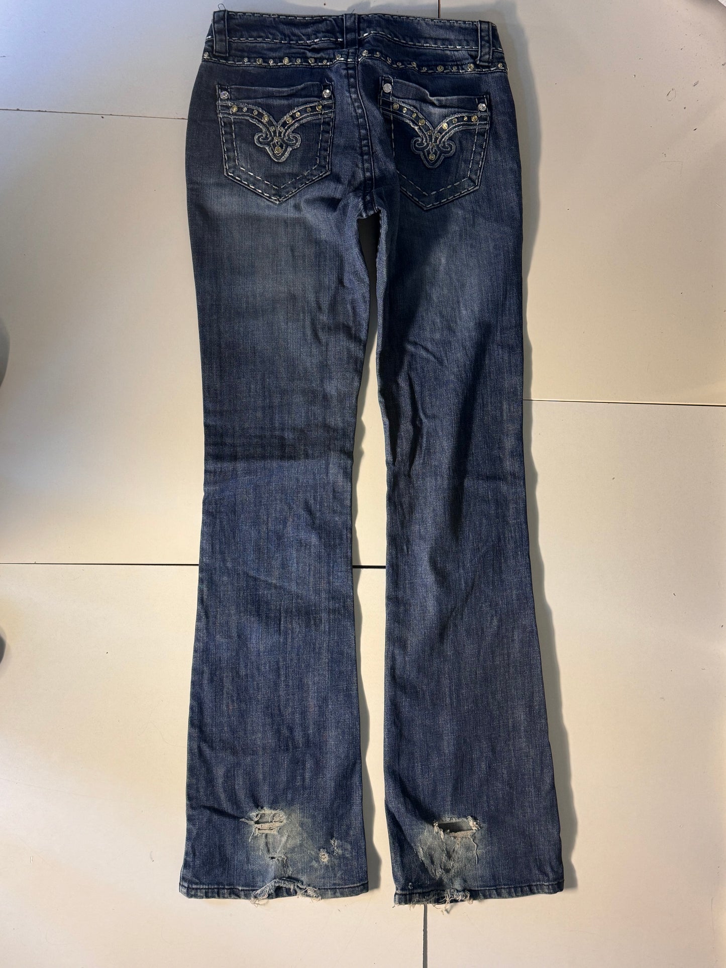 Lågmidjade jeans stl: