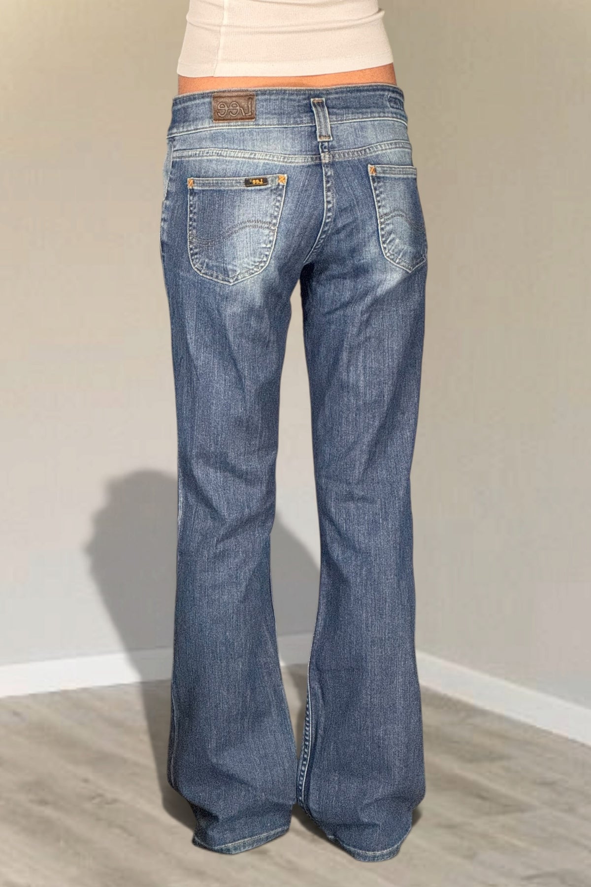 Lågmidjade jeans stl: S