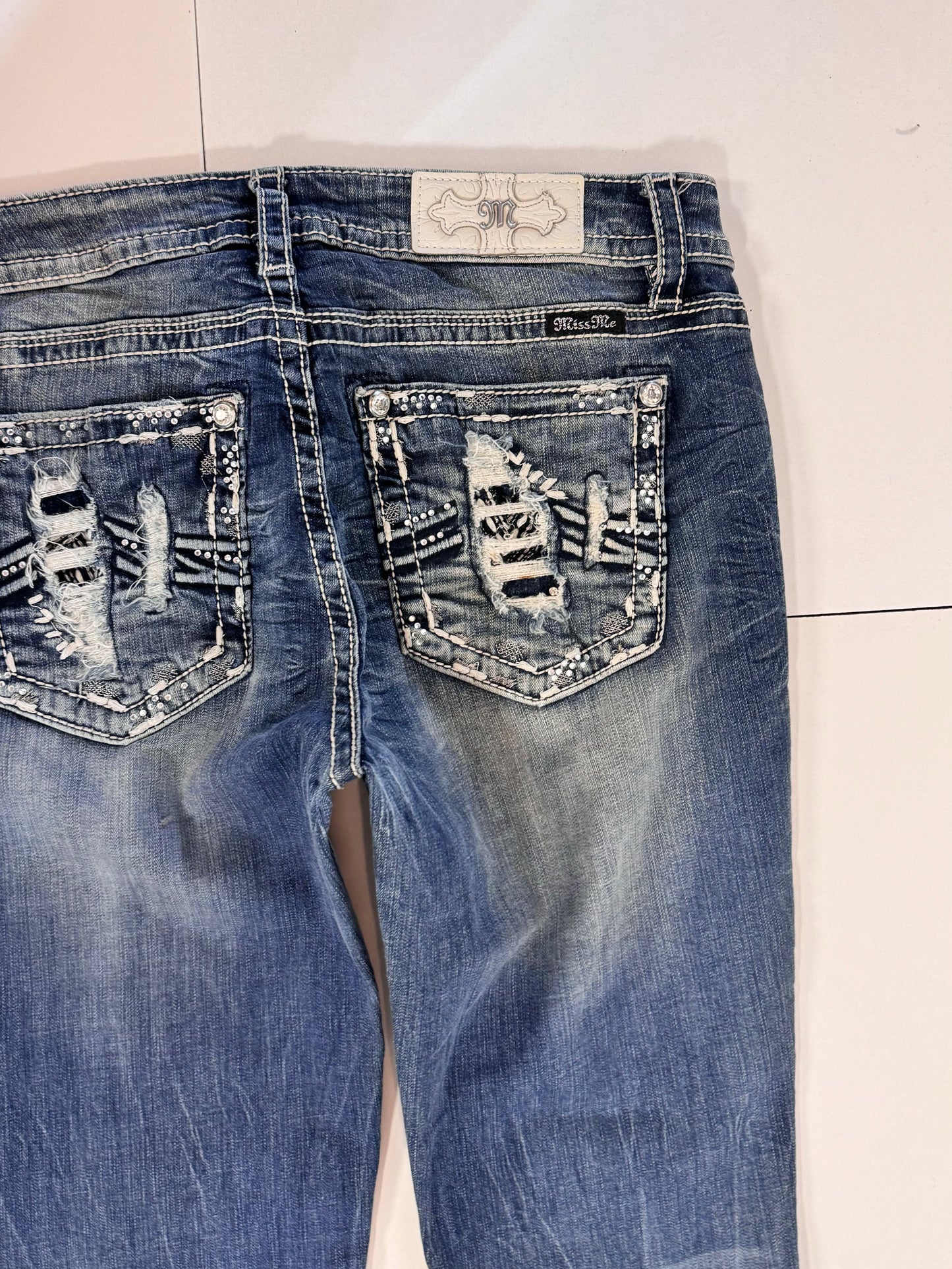 Lågmidjade jeans stl: