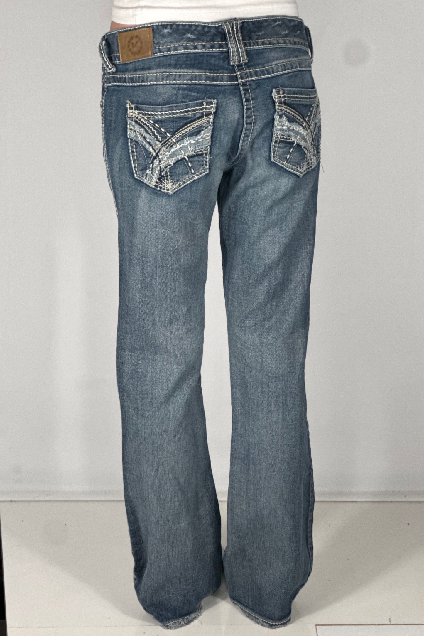 Lågmidjade jeans stl: S/M