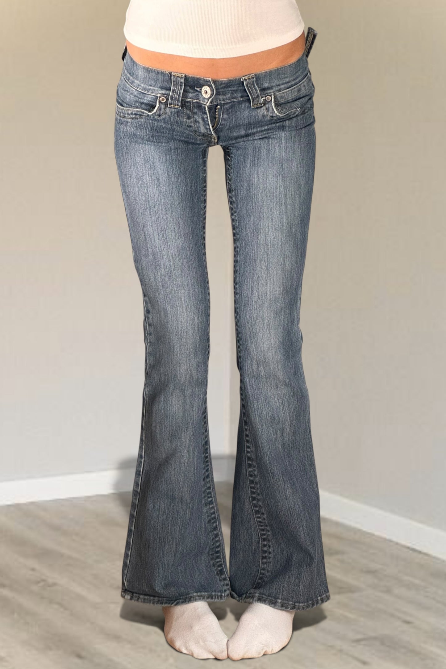 Lågmidjade jeans stl: XXS